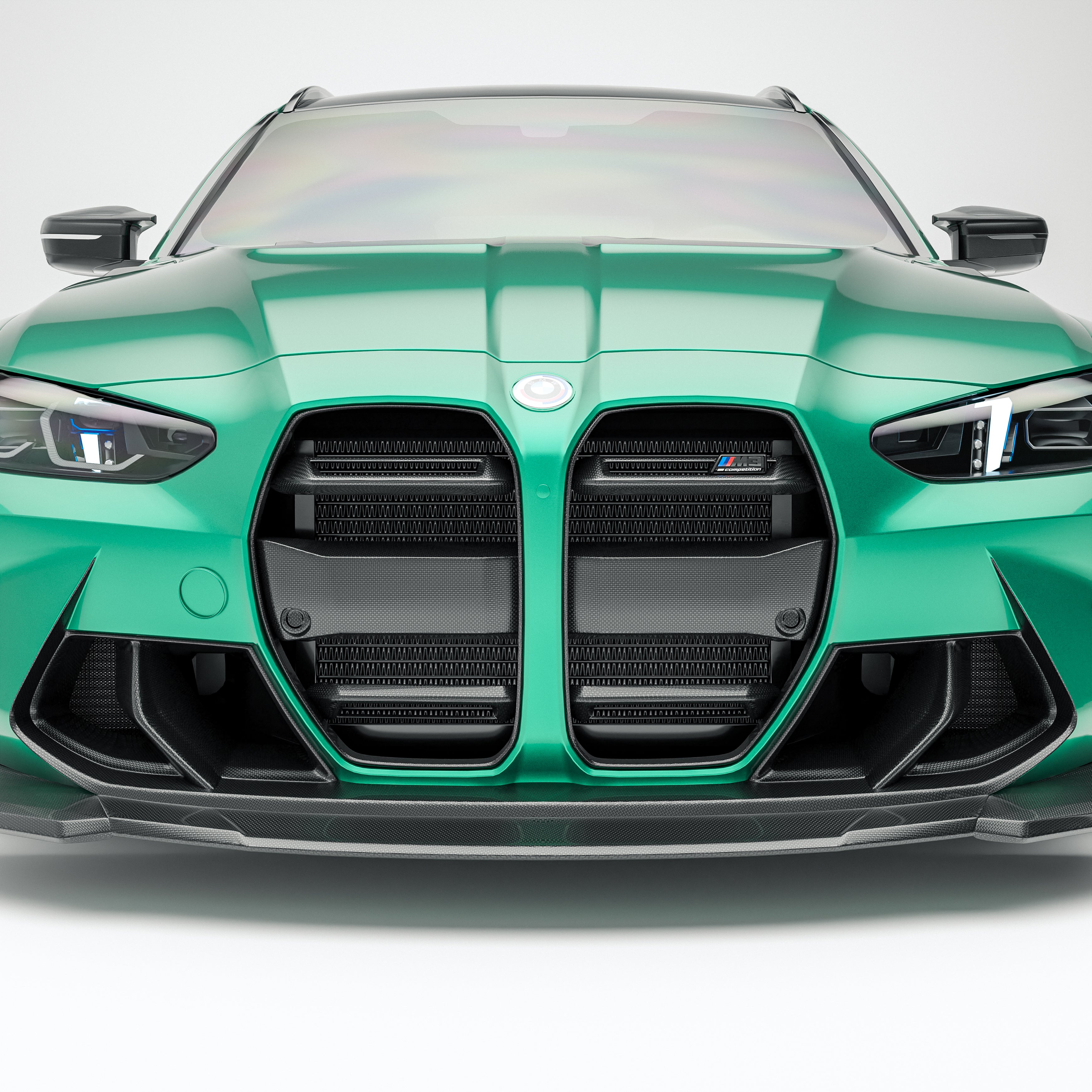 BMW M3 G81 Carbon Fiber Front Grill ( with ACC)