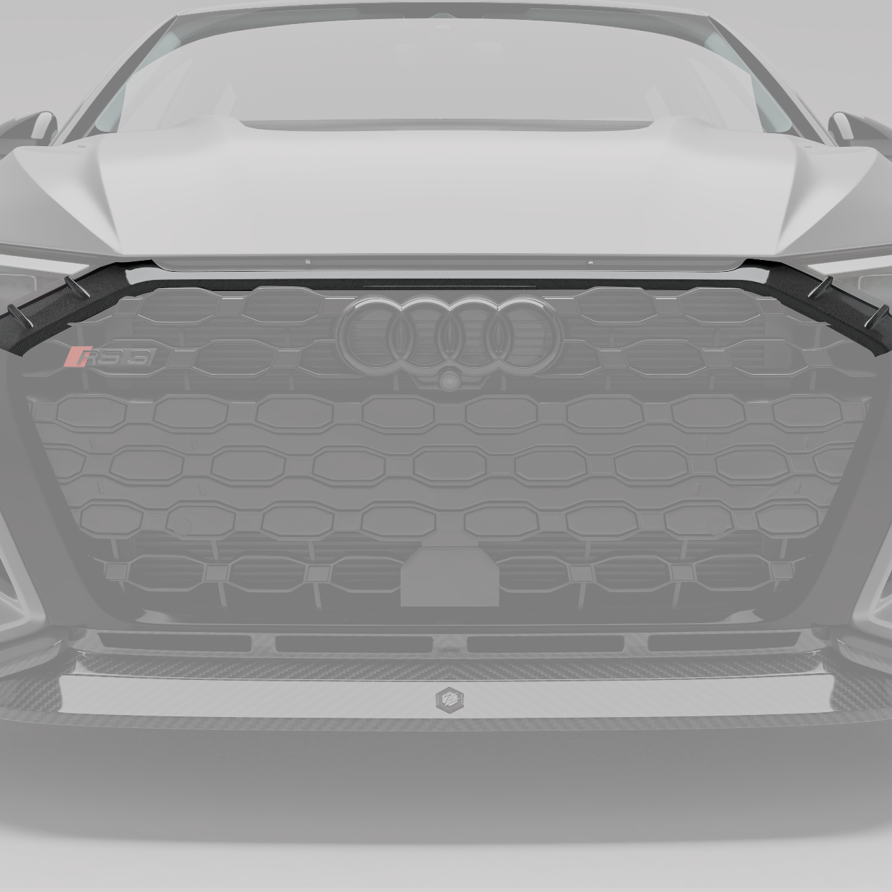 奥迪 RS3 8Y Sportback 碳纤维中网