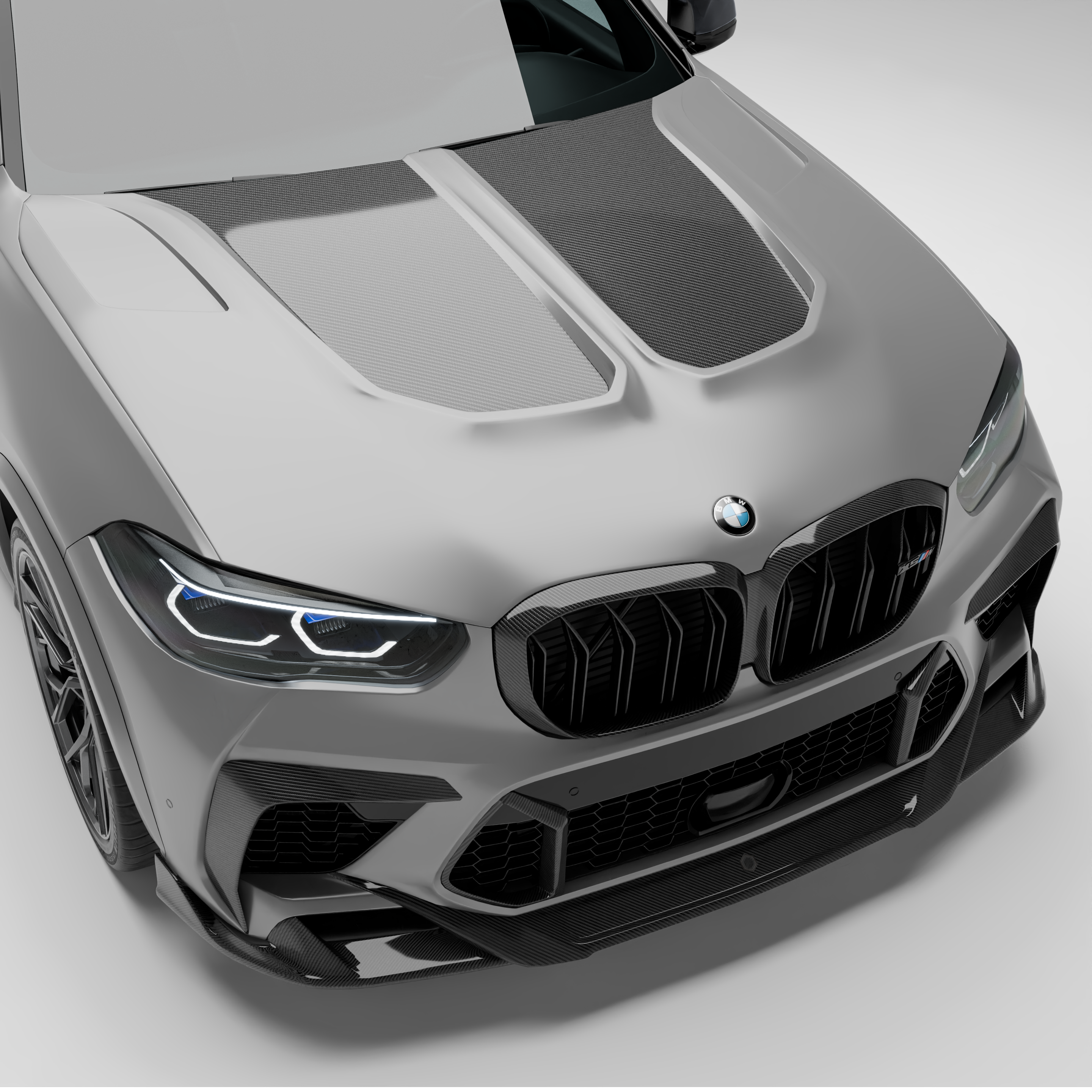 BMW X5M F95 PRE LCI Carbon Fiber Air Intake Trim