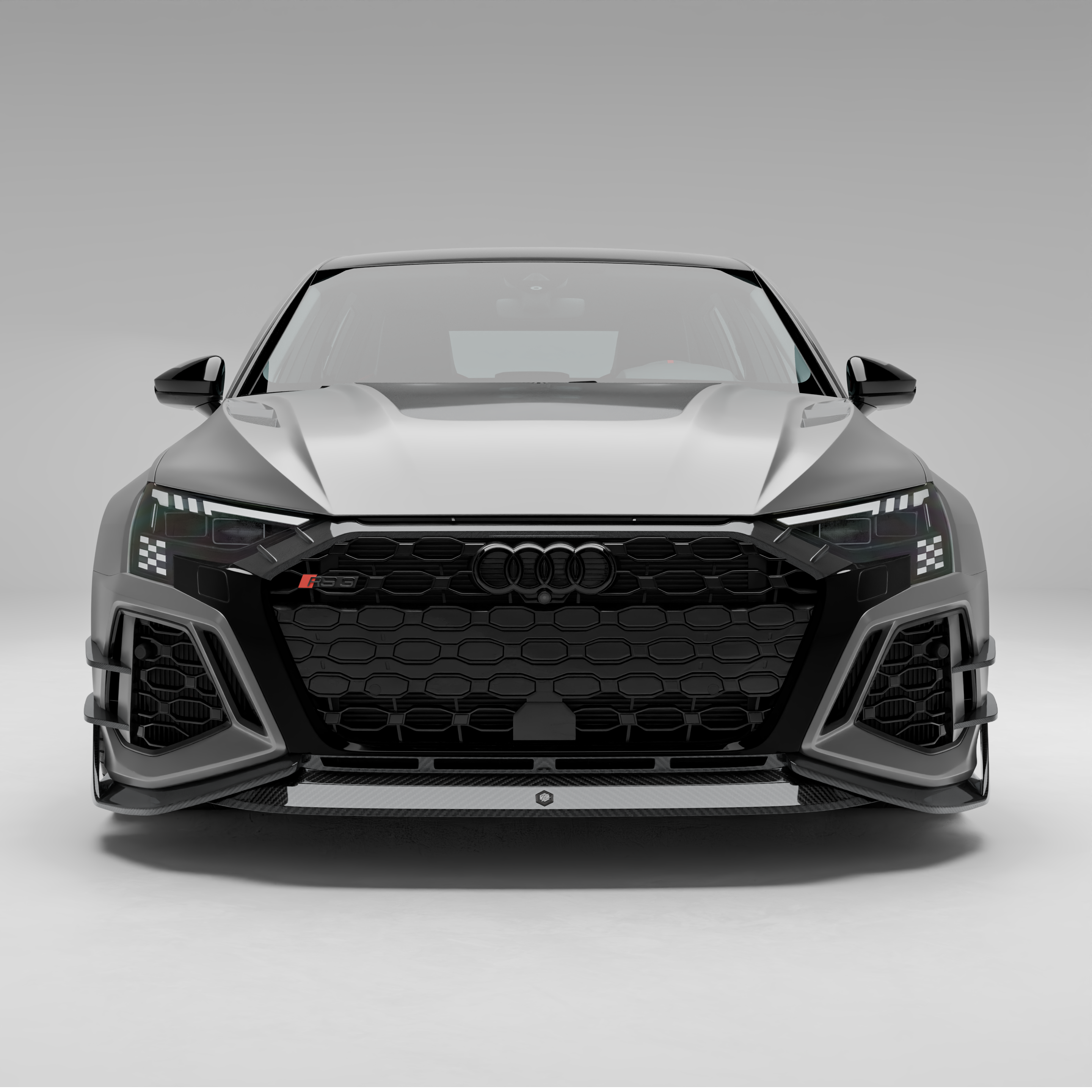 Audi RS3 8Y Sportback Carbon Fiber Front Grill