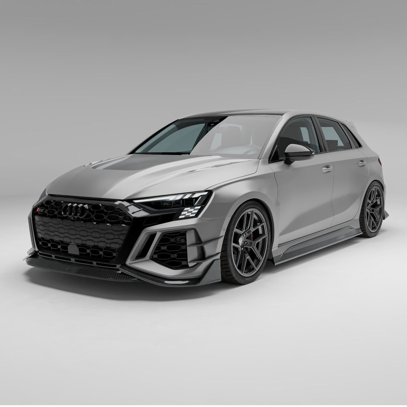 奥迪 RS3 8Y Sportback 碳纤维车身套件