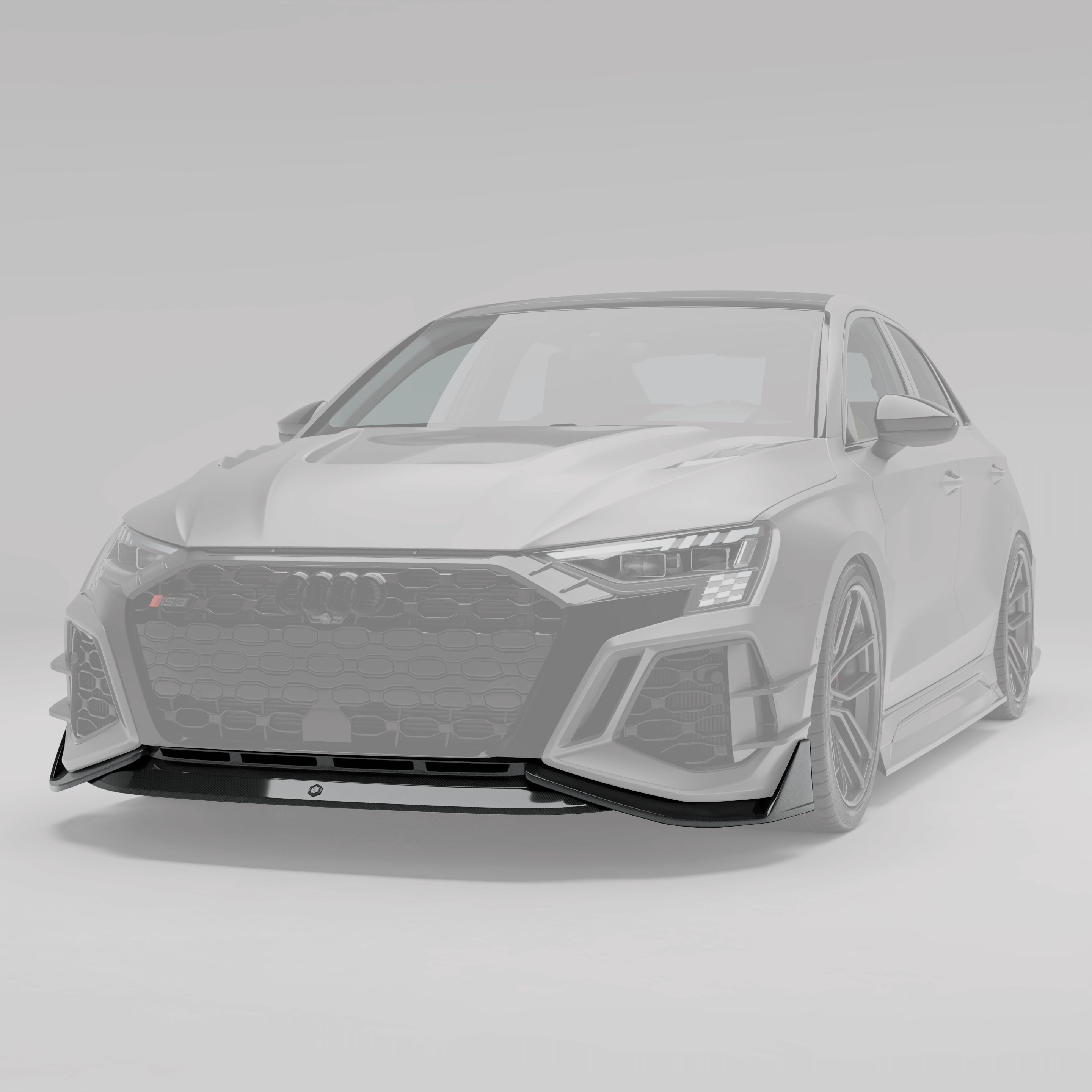 Audi RS3 8Y Limousine Carbon Fiber Front Lip