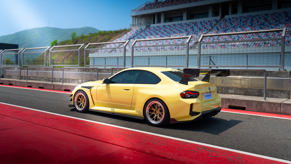 BMW M2 G87 with RevoZport MS7R wheels