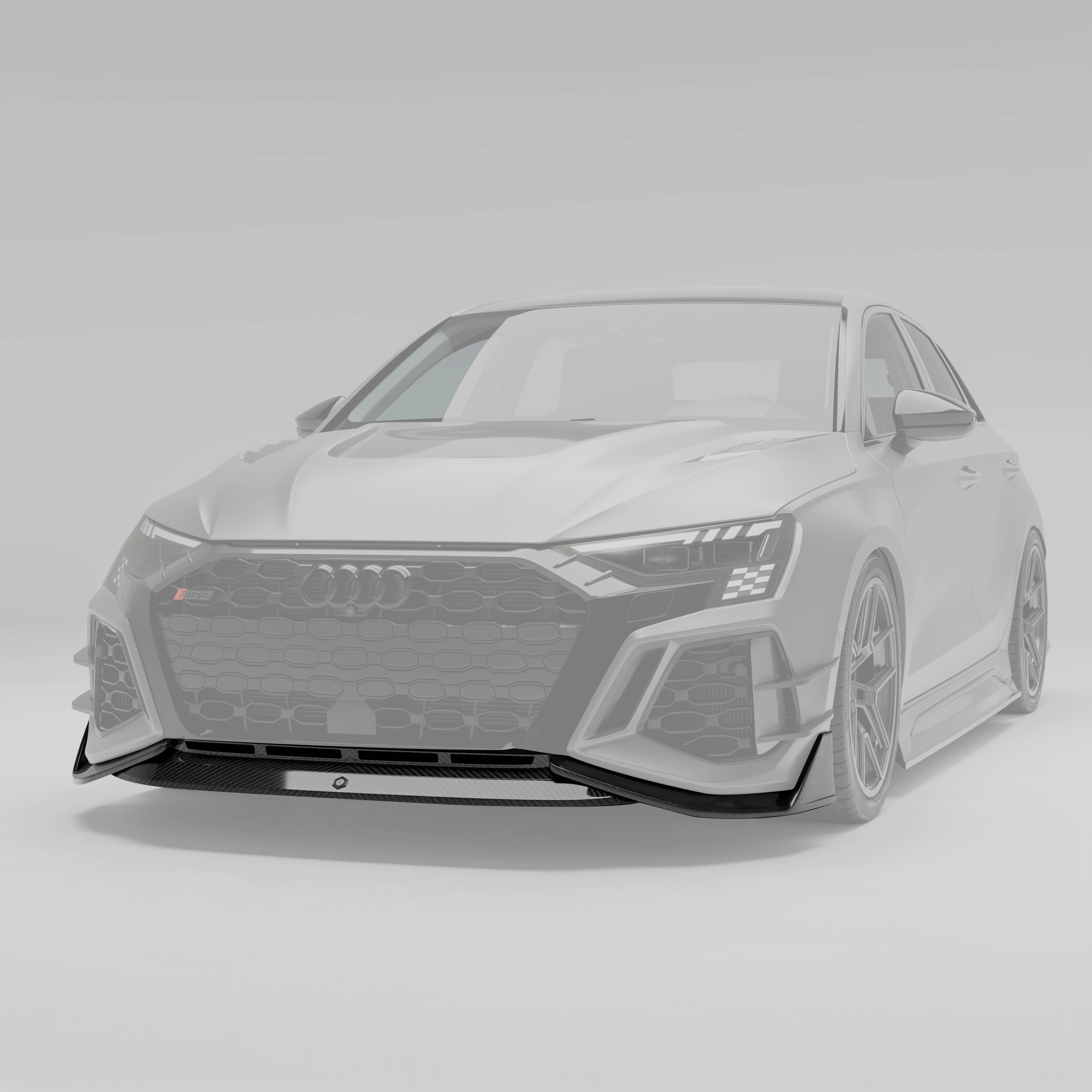 奥迪 RS3 8Y Sportback 碳纤维前唇