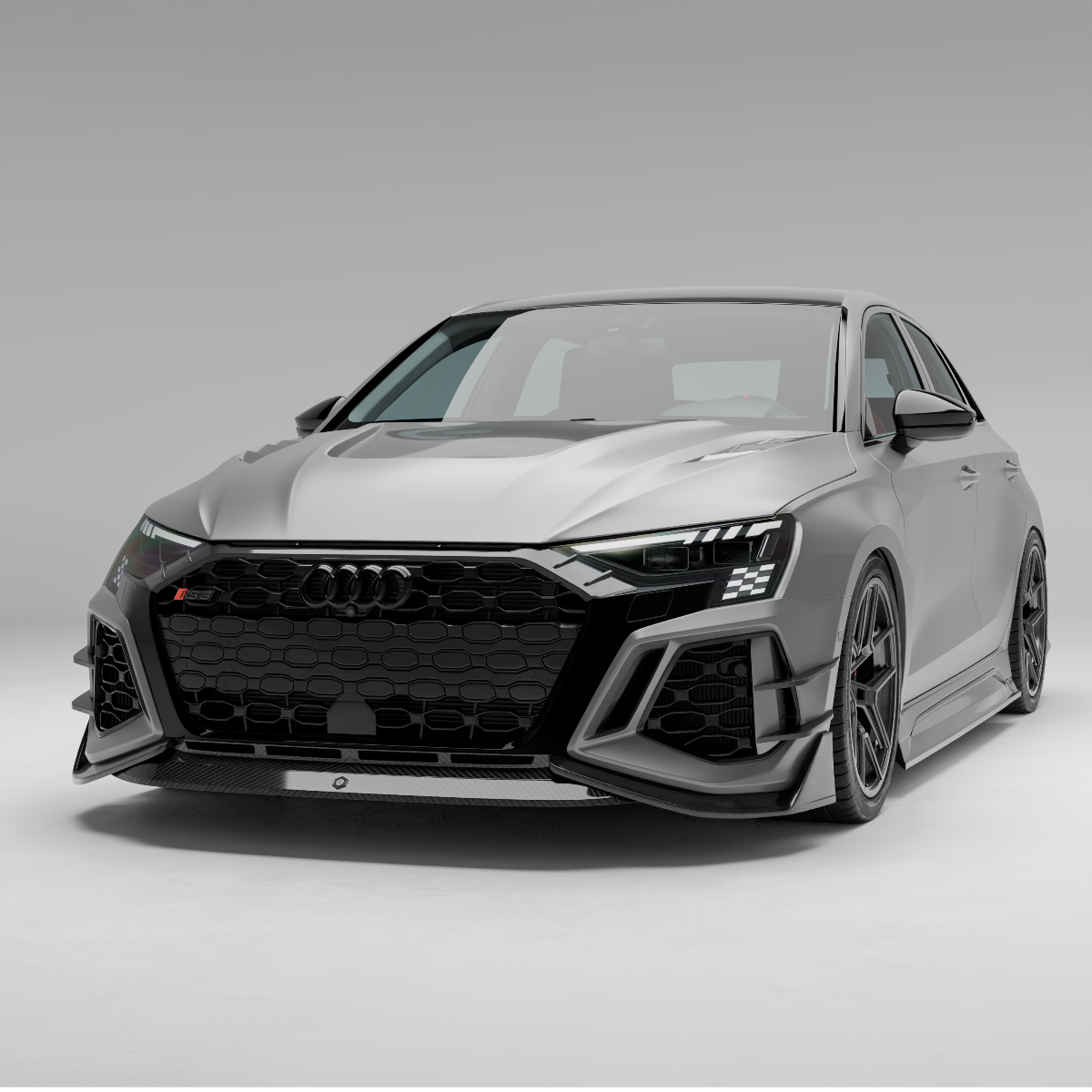 奥迪 RS3 8Y Sportback 碳纤维车身套件