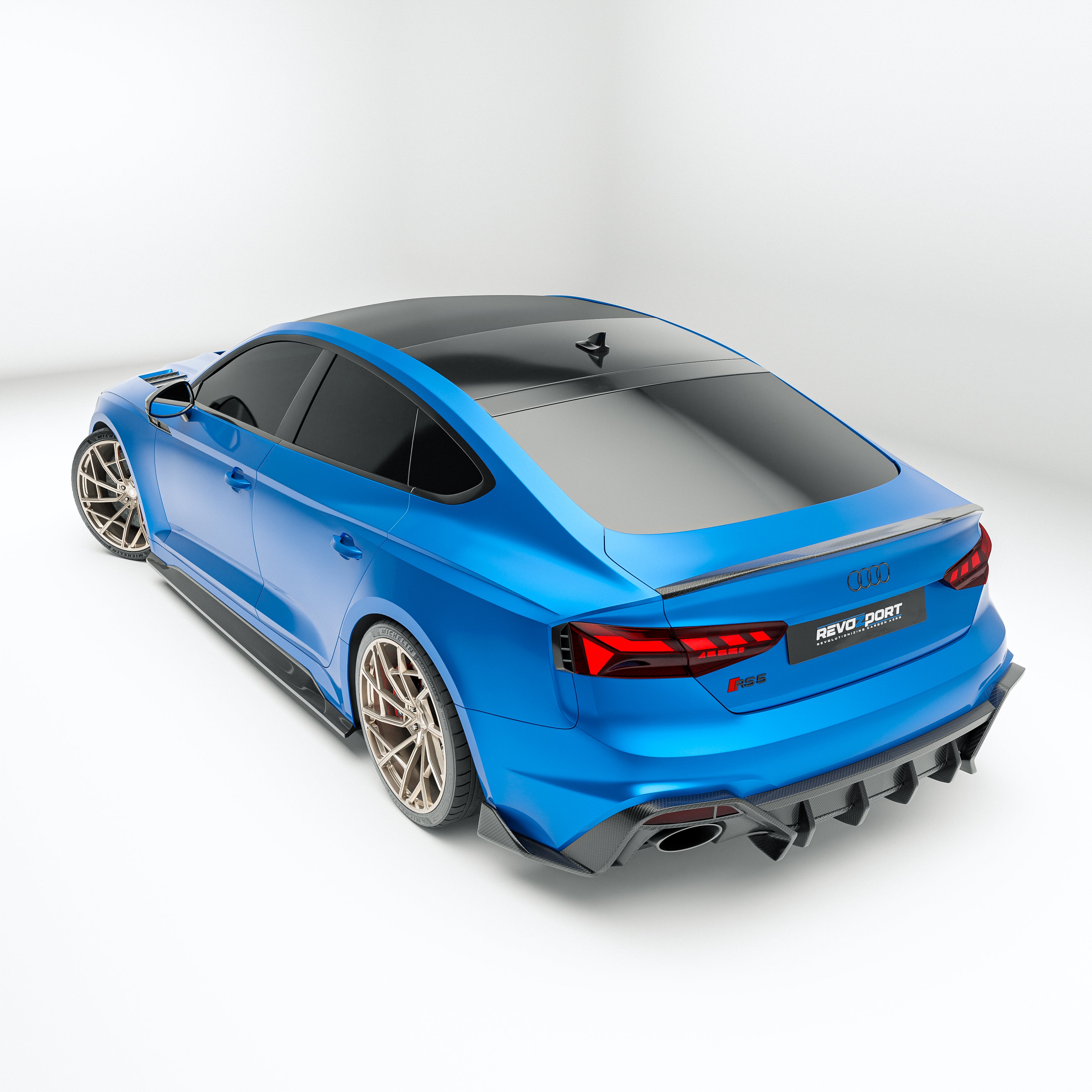 Audi RS5 B9.5 Facelift Sportback Carbon Fiber Bodykit - Revozport