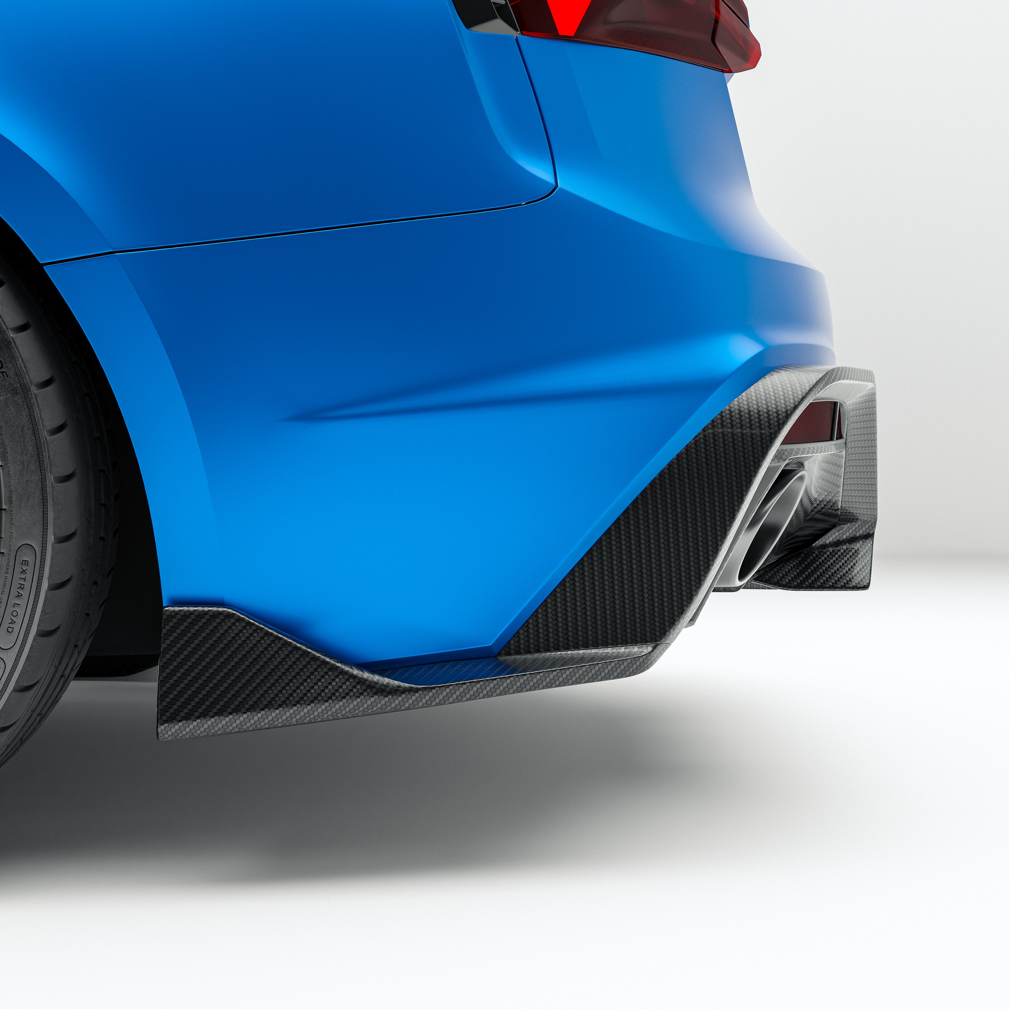 Audi RS5 B9.5 Facelift Sportback Carbon Fiber Rear Diffuser - Revozport