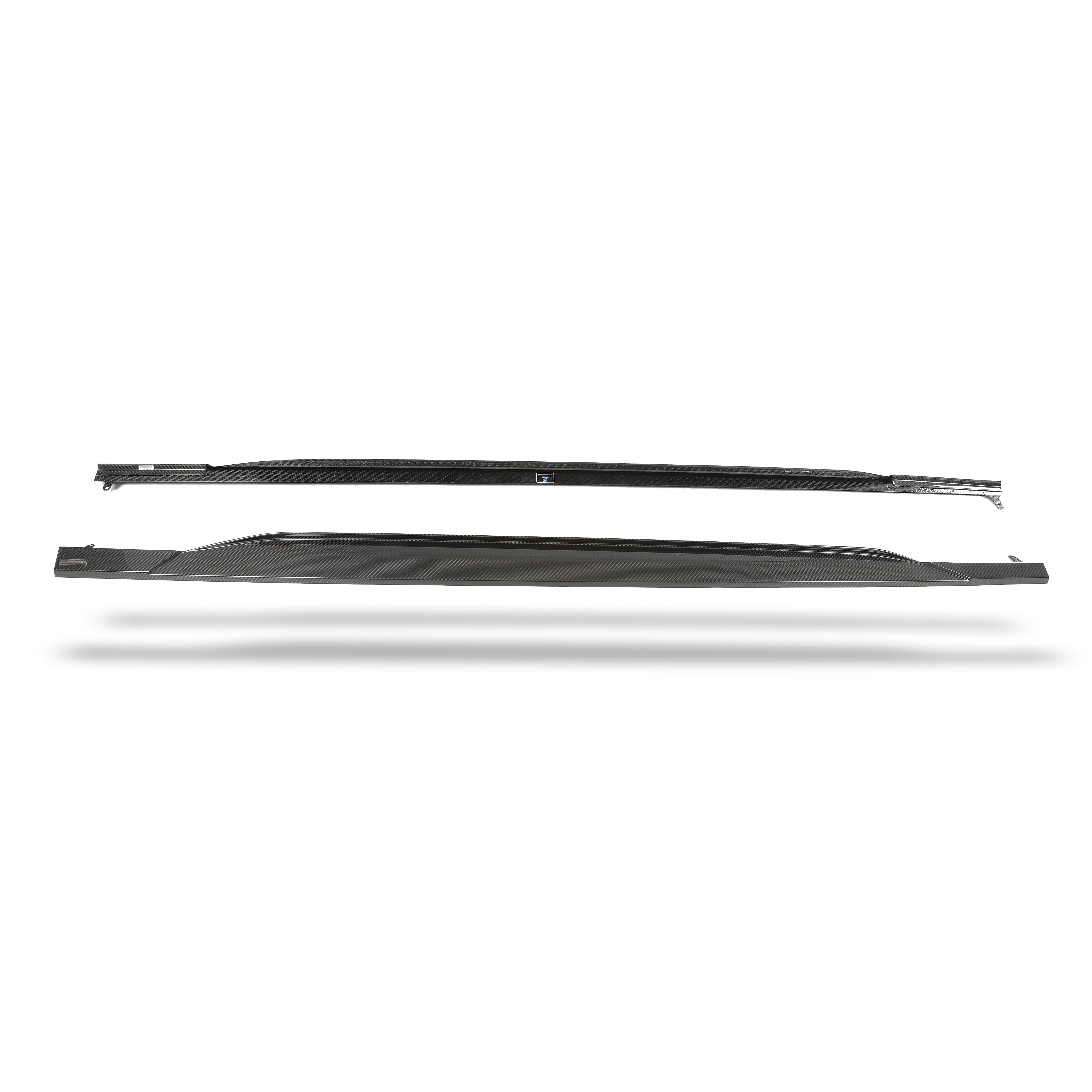 Audi RS6 C8 Carbon Fiber Side Skirts - Revozport