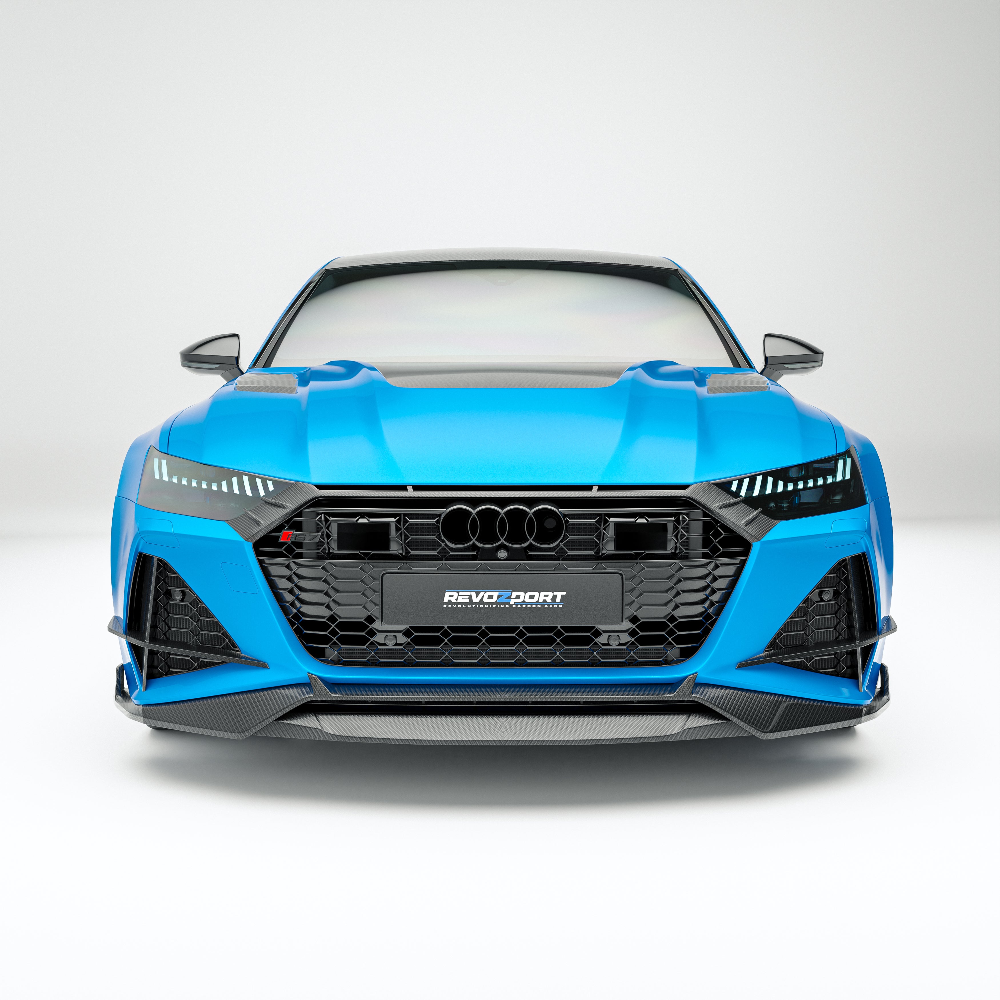 Audi RS7 C8 Carbon Fiber Hood - Revozport
