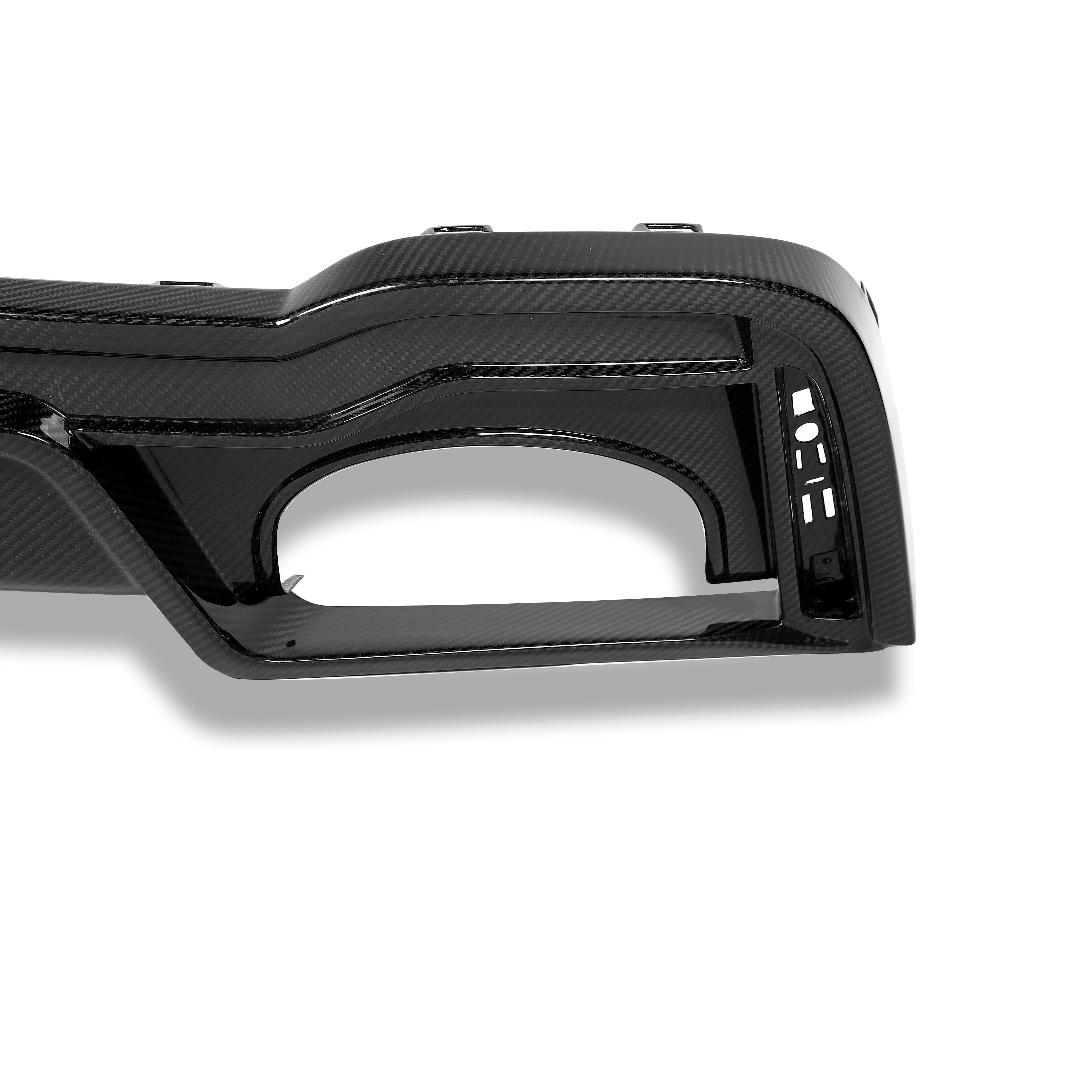 Audi RS7 C8 Carbon Fiber Rear Diffuser - Revozport