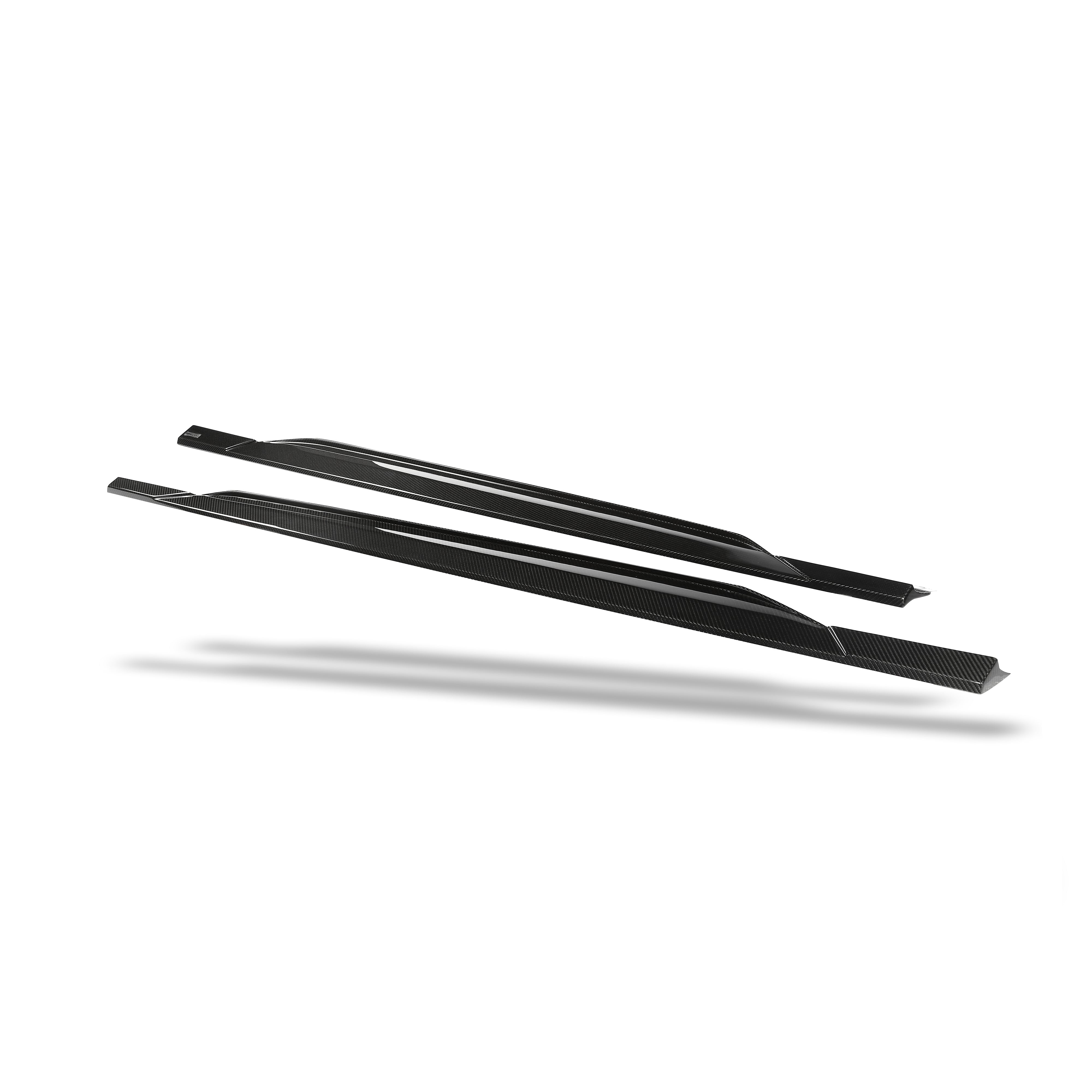 Audi RS7 C8 Carbon Fiber Side Skirts - Revozport