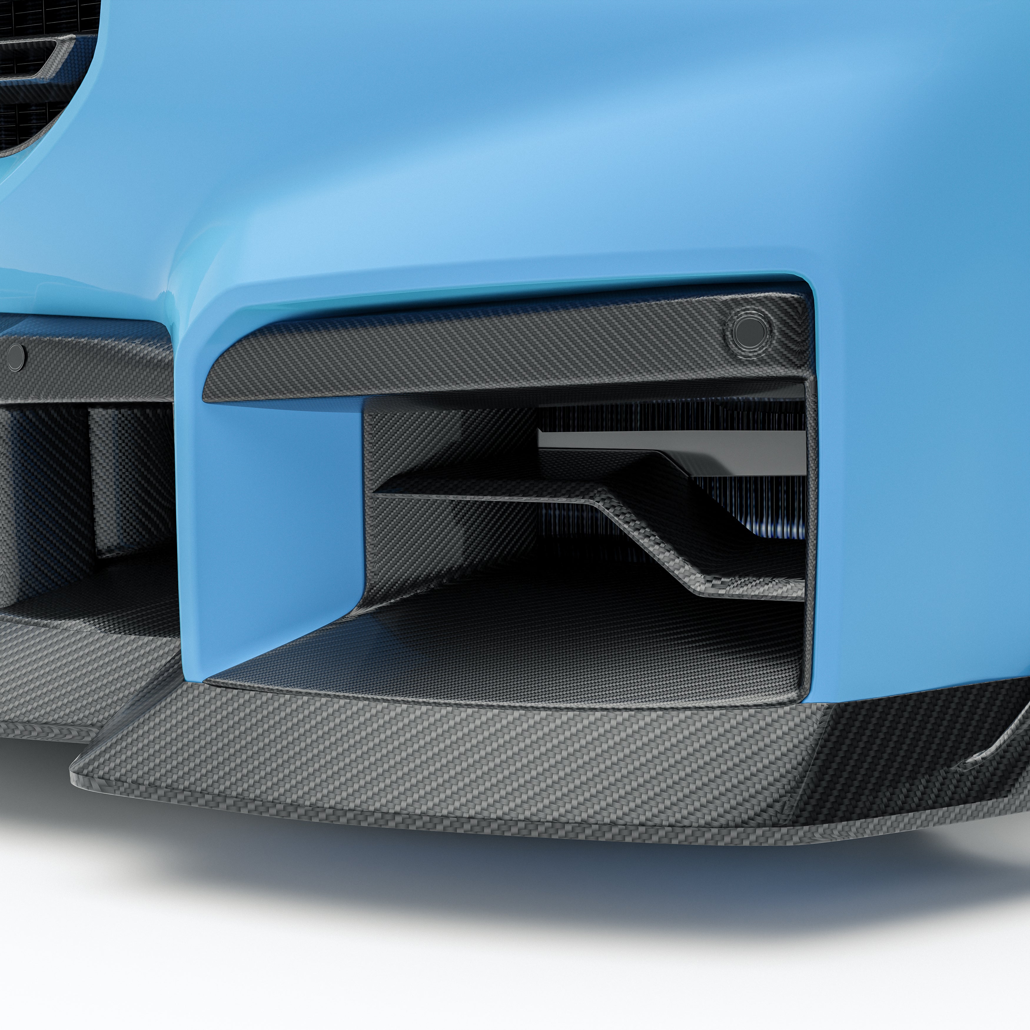 BMW M2 G87 Carbon Fiber Front Inlets - Revozport