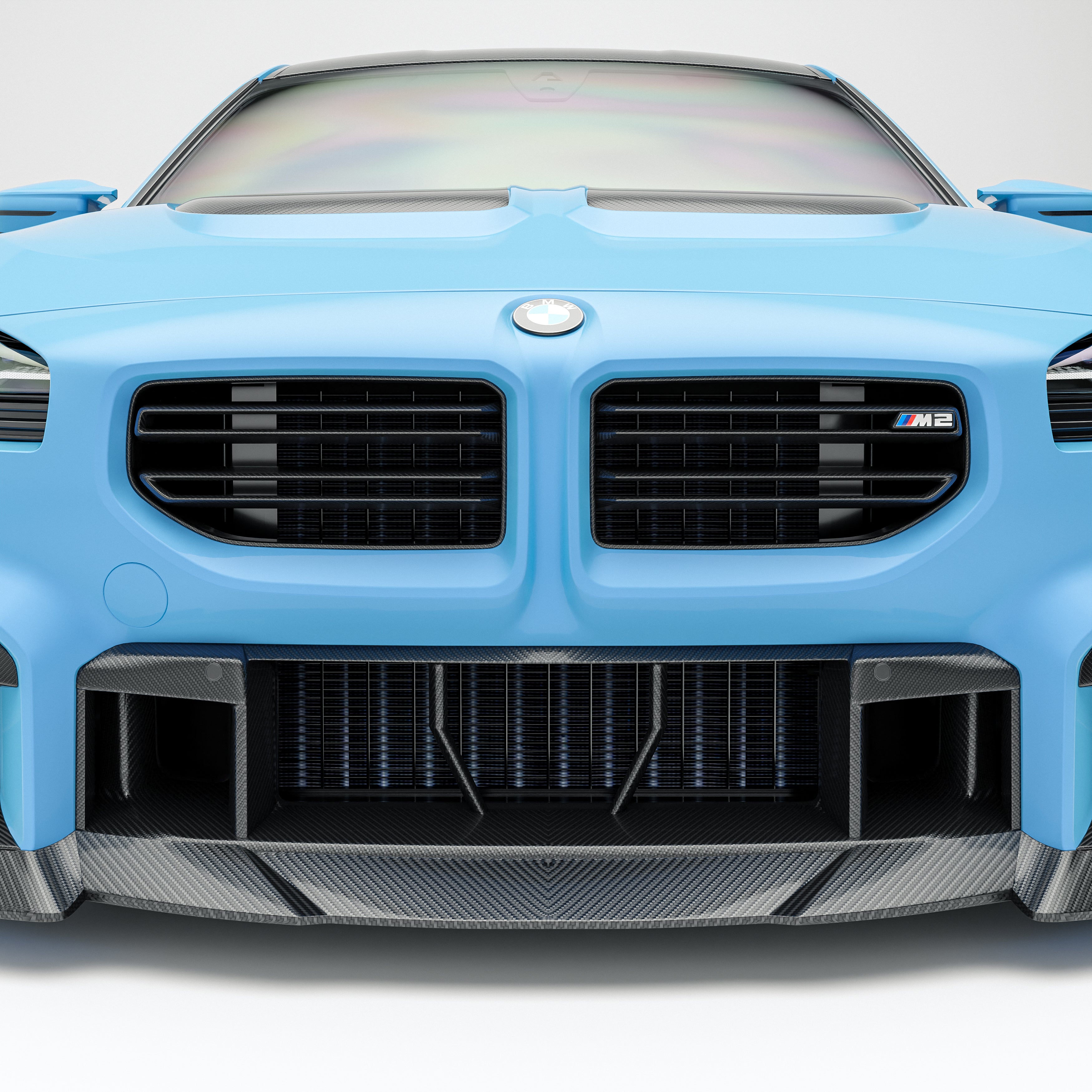 BMW M2 G87 Carbon Fiber Front Trim - Revozport