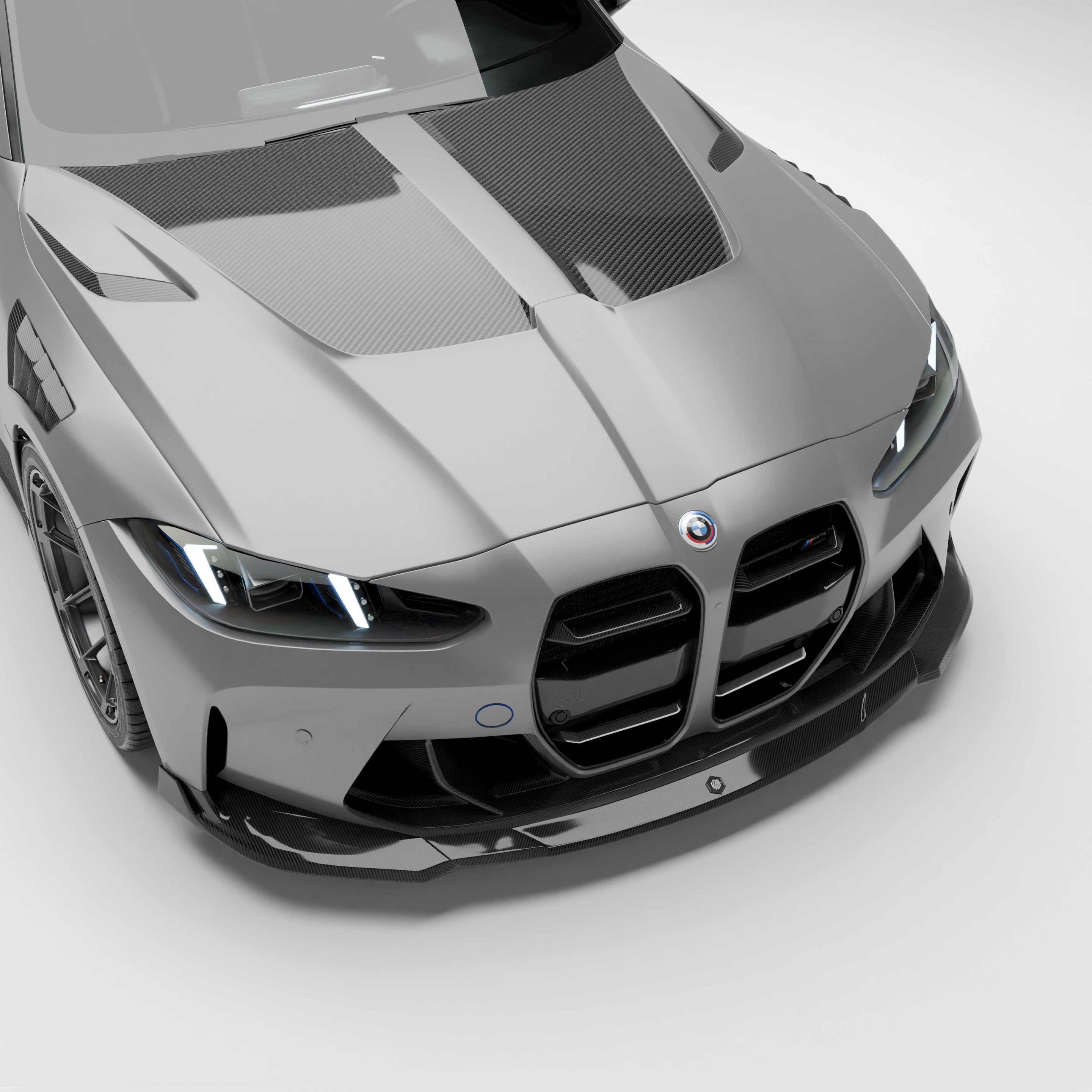 BMW M3 G80 Carbon Fiber Hood - Revozport