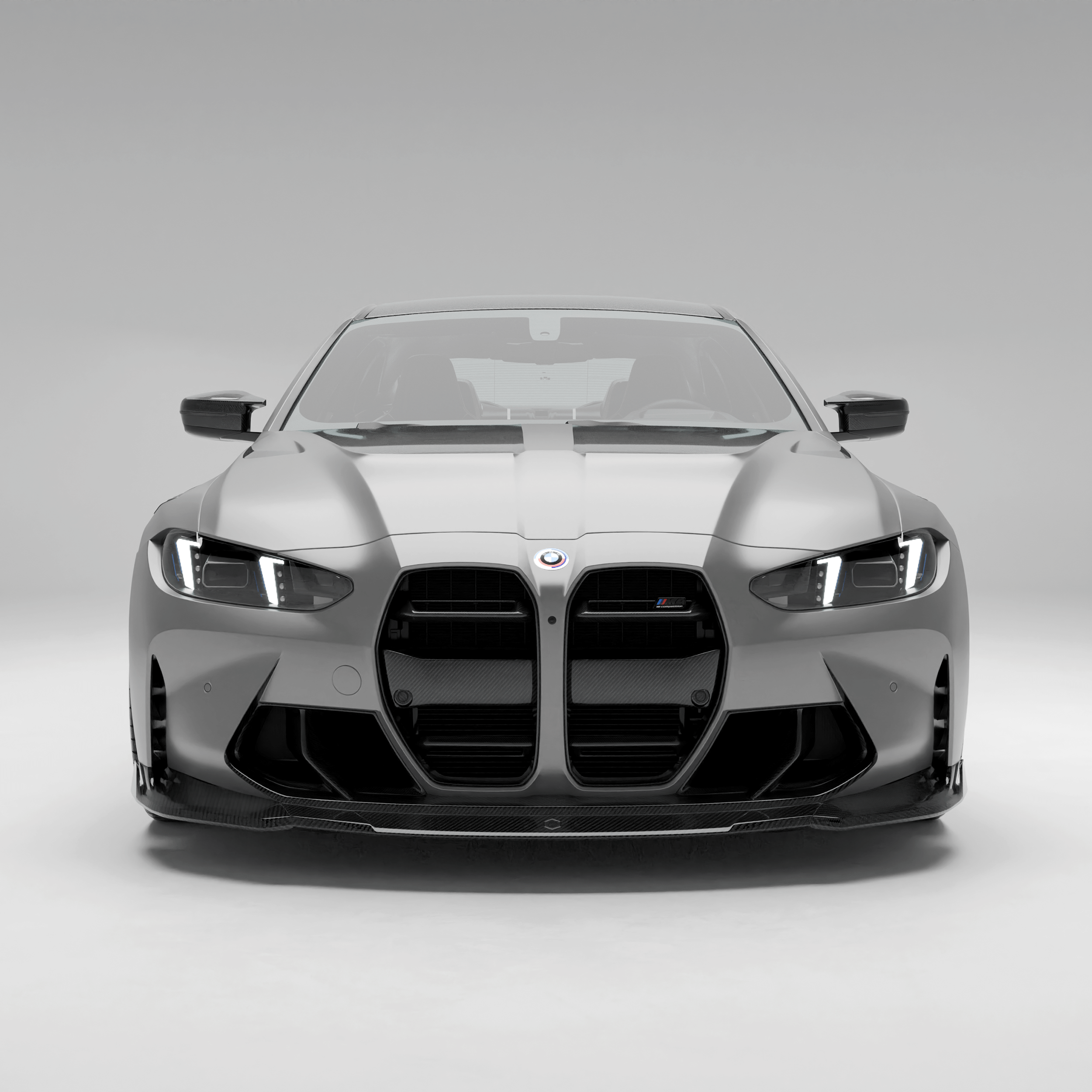 BMW M4 G82 Carbon Fiber Front Trim - Revozport