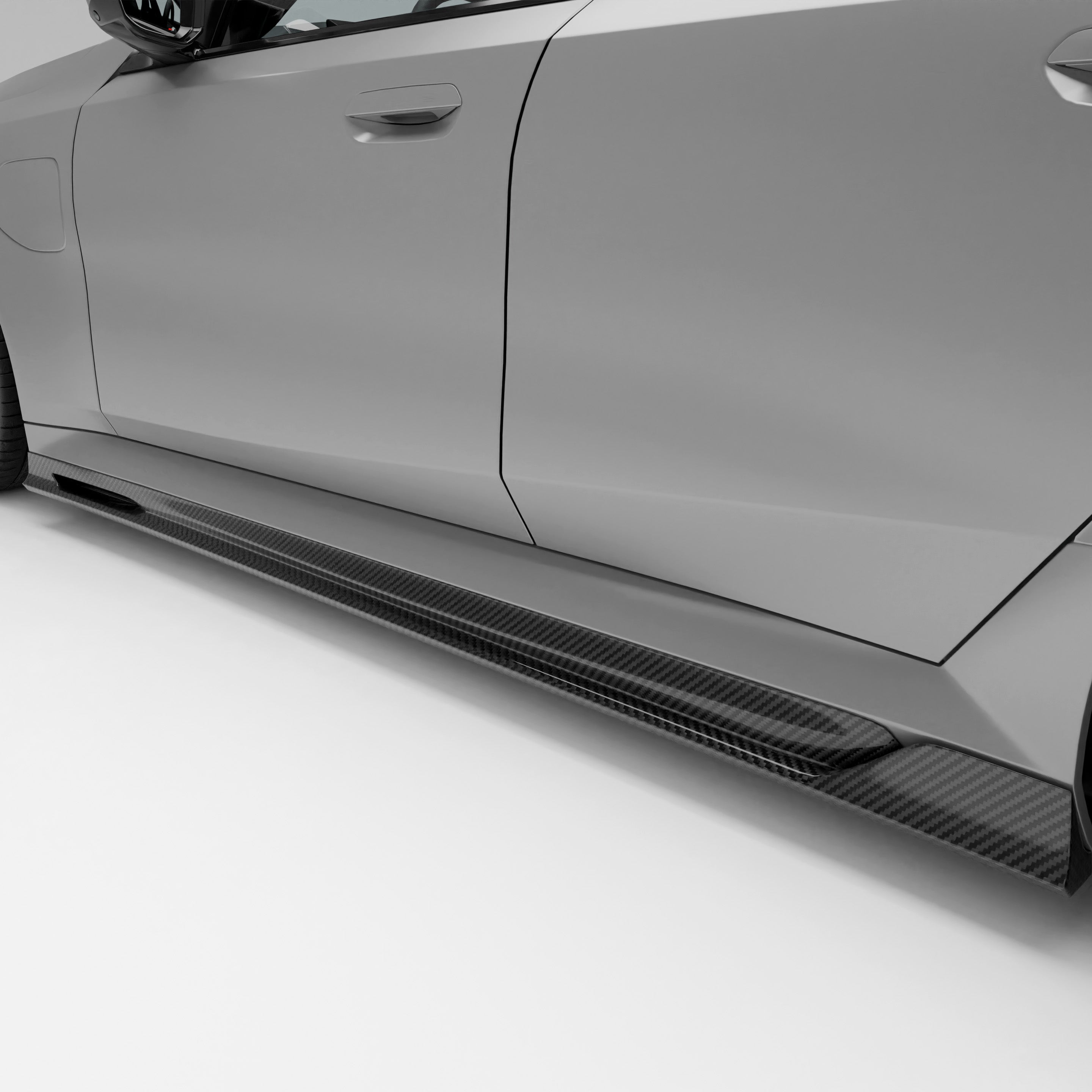 BMW M5 G90 Carbon Fiber Side Skirts - Revozport