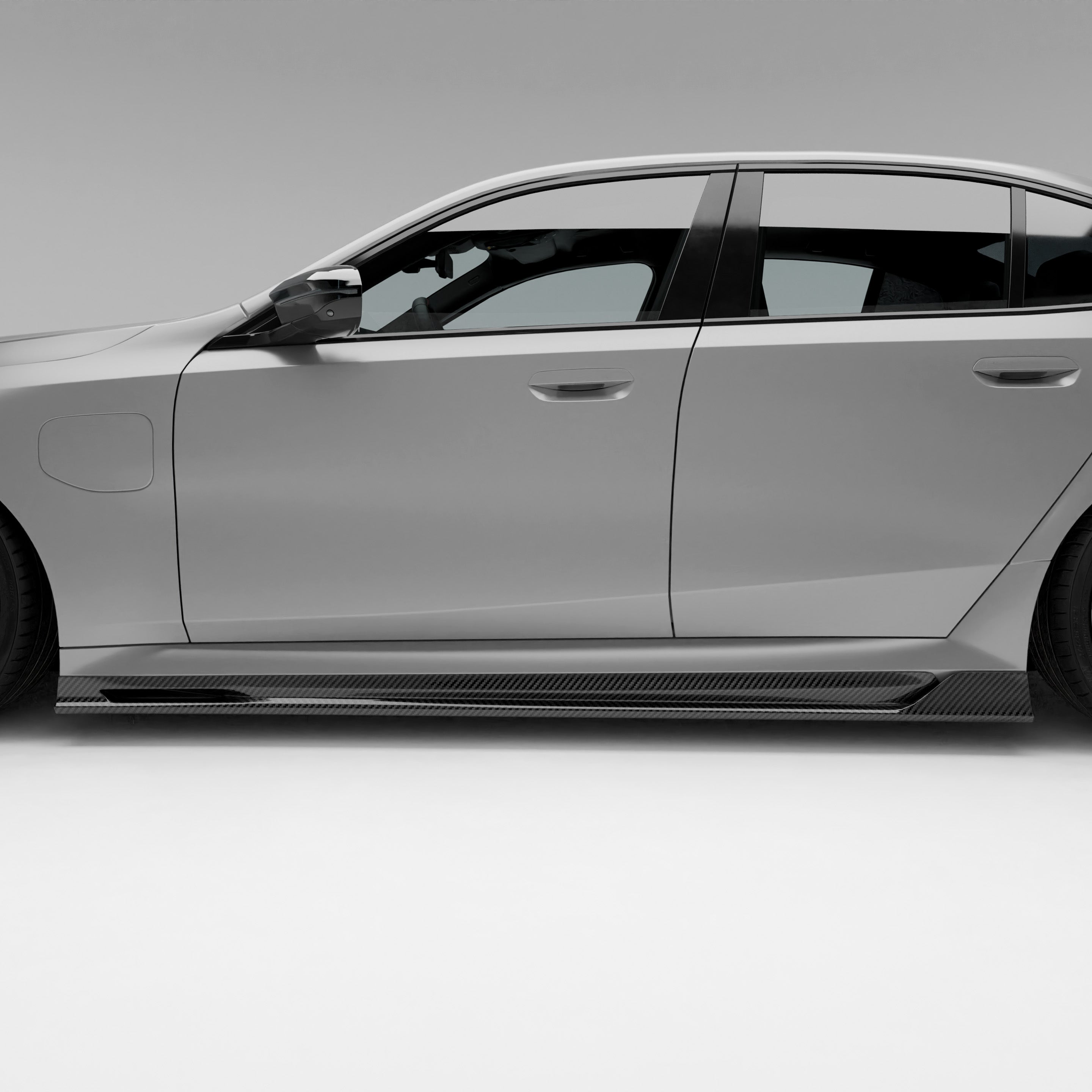 BMW M5 G90 Carbon Fiber Side Skirts - Revozport