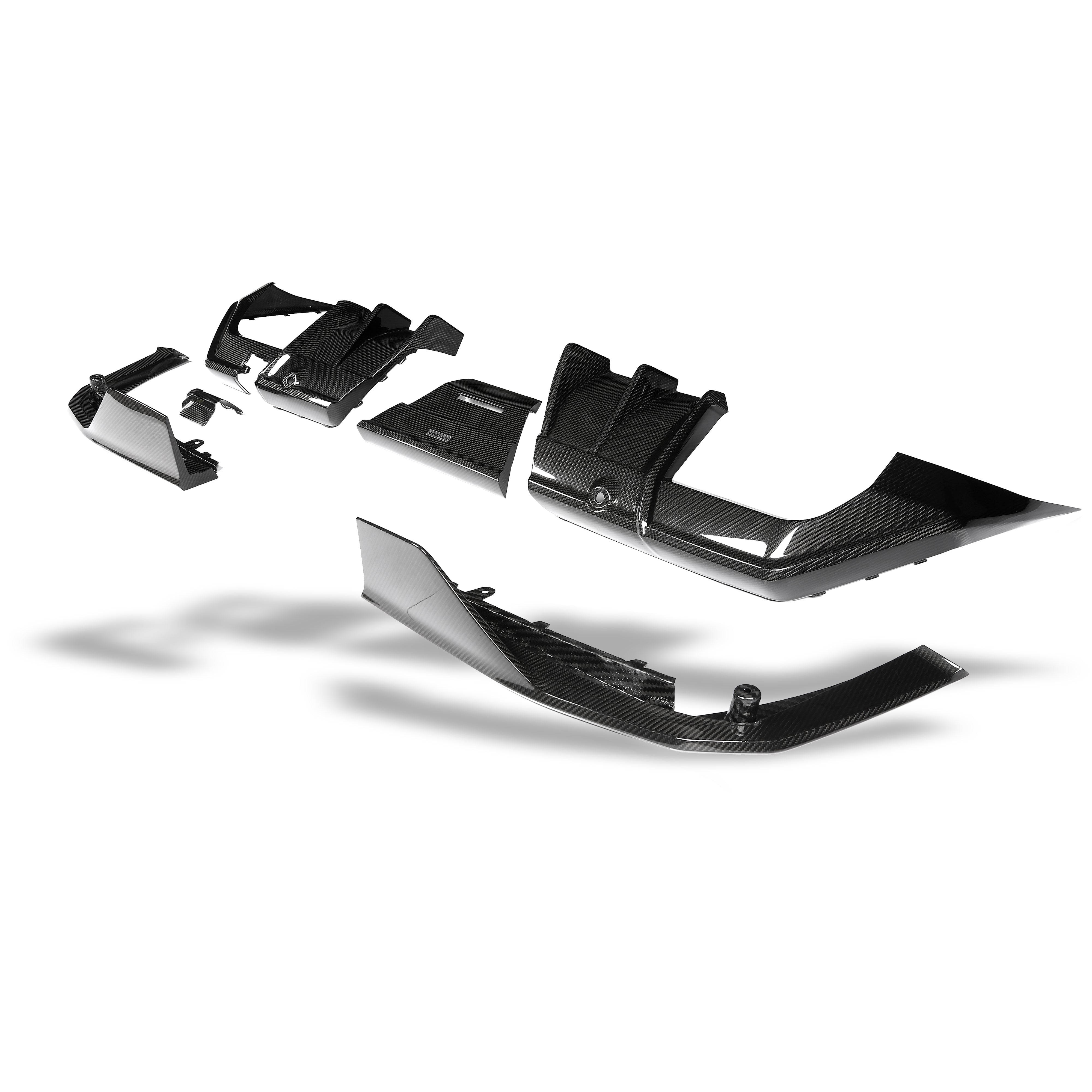 BMW M5 G90 Carbon Fiber Rear Diffuser - Revozport