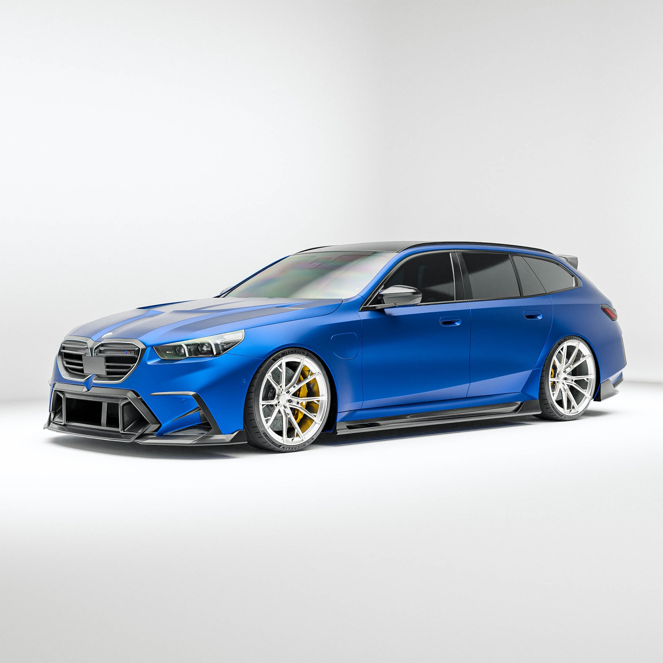 BMW M5 G99 Carbon Fiber Side Skirts - Revozport