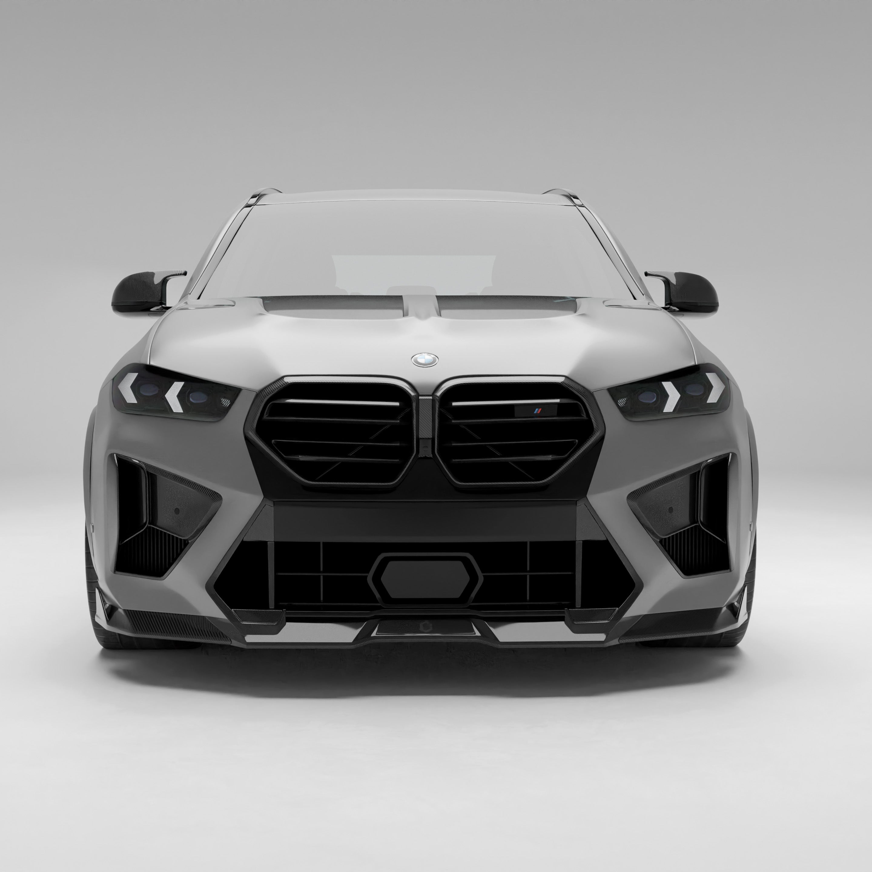 BMW X5M F95 LCI Carbon Fiber Front Vents - Revozport