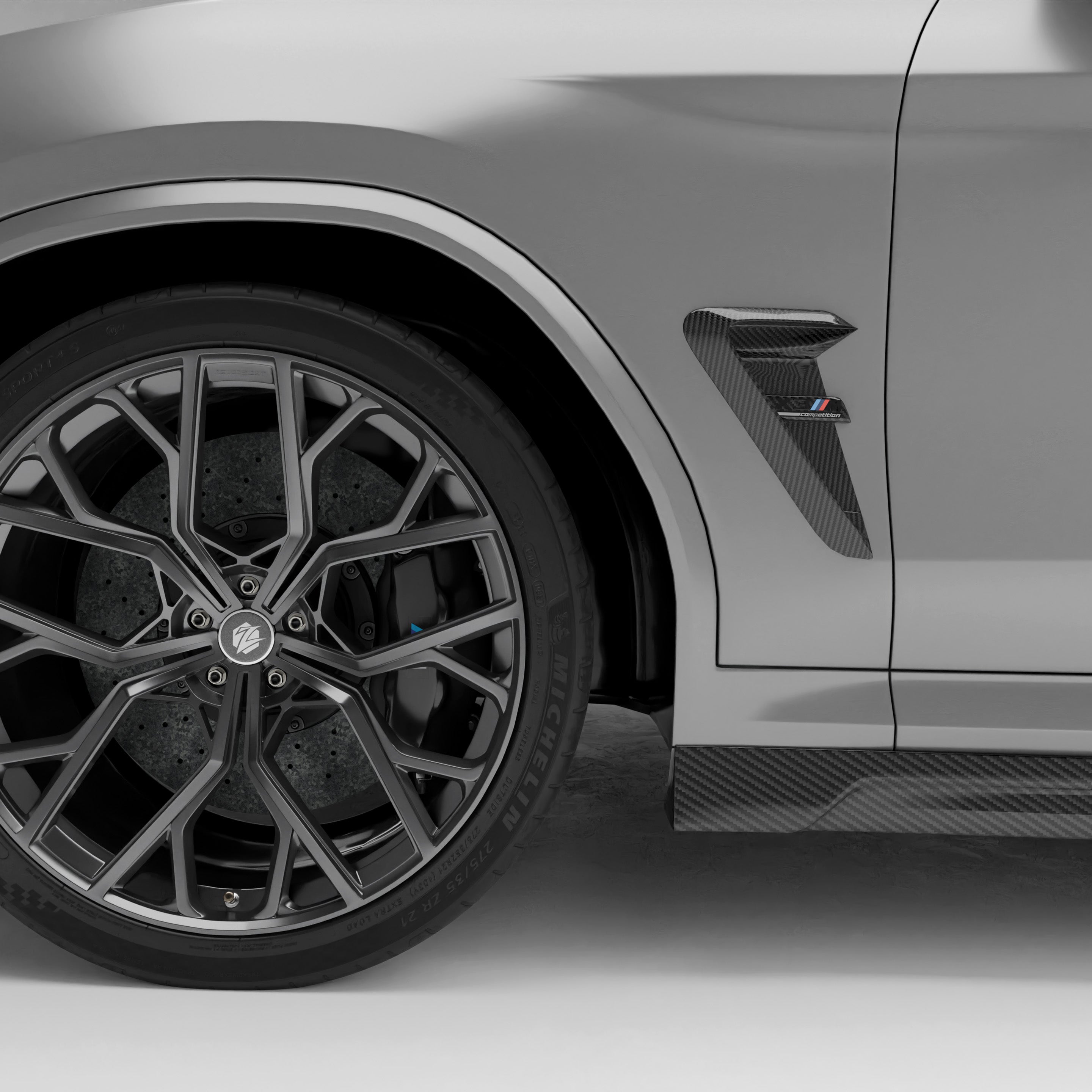 BMW X3M F97 LCI Carbon Fiber Side Fender Vents