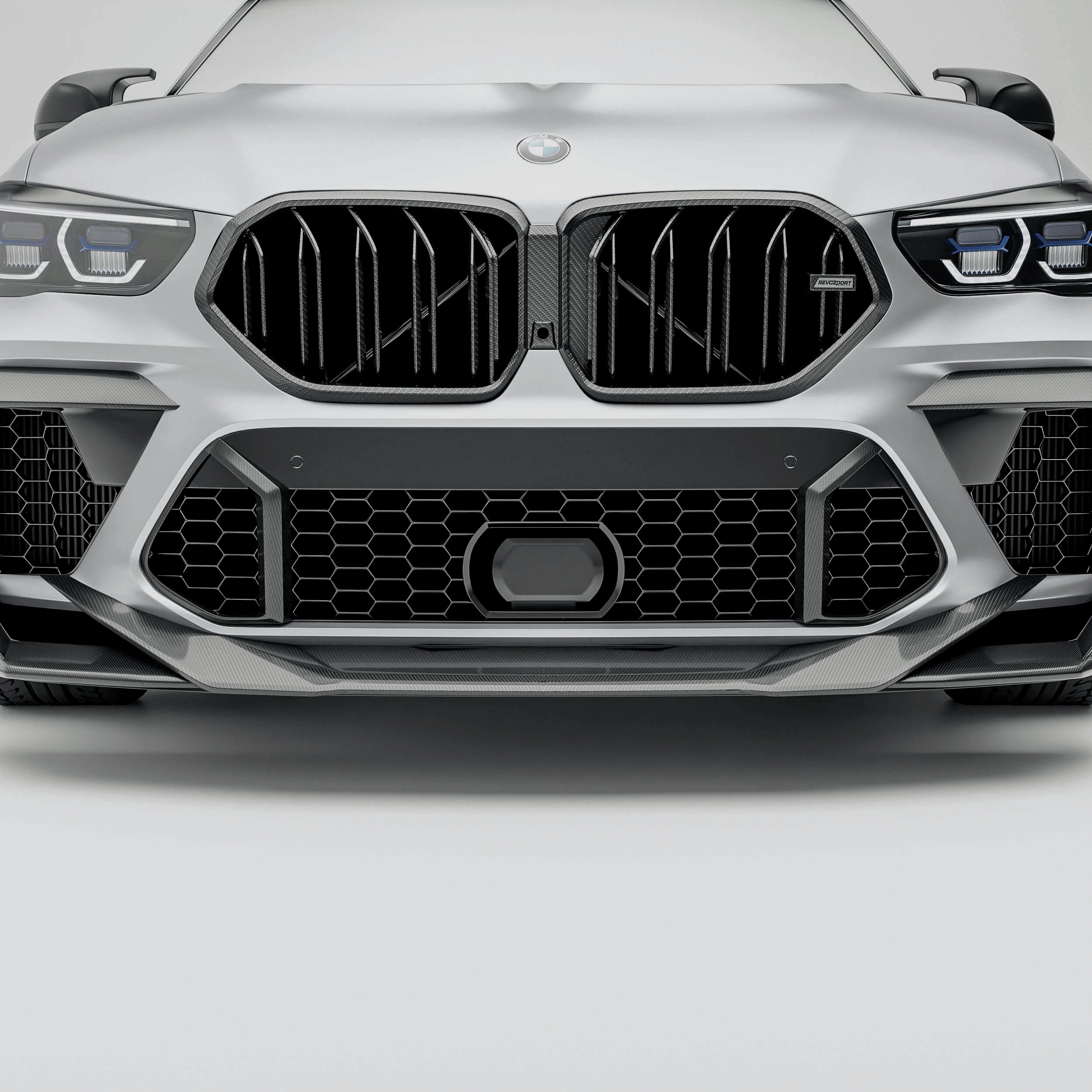 BMW X6M F96 PRE LCI Carbon Fiber Grille