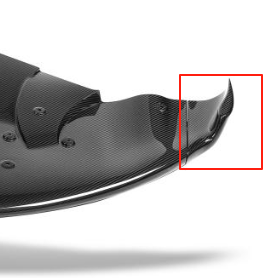 BMW M4 G82 碳纤维前唇与导流板