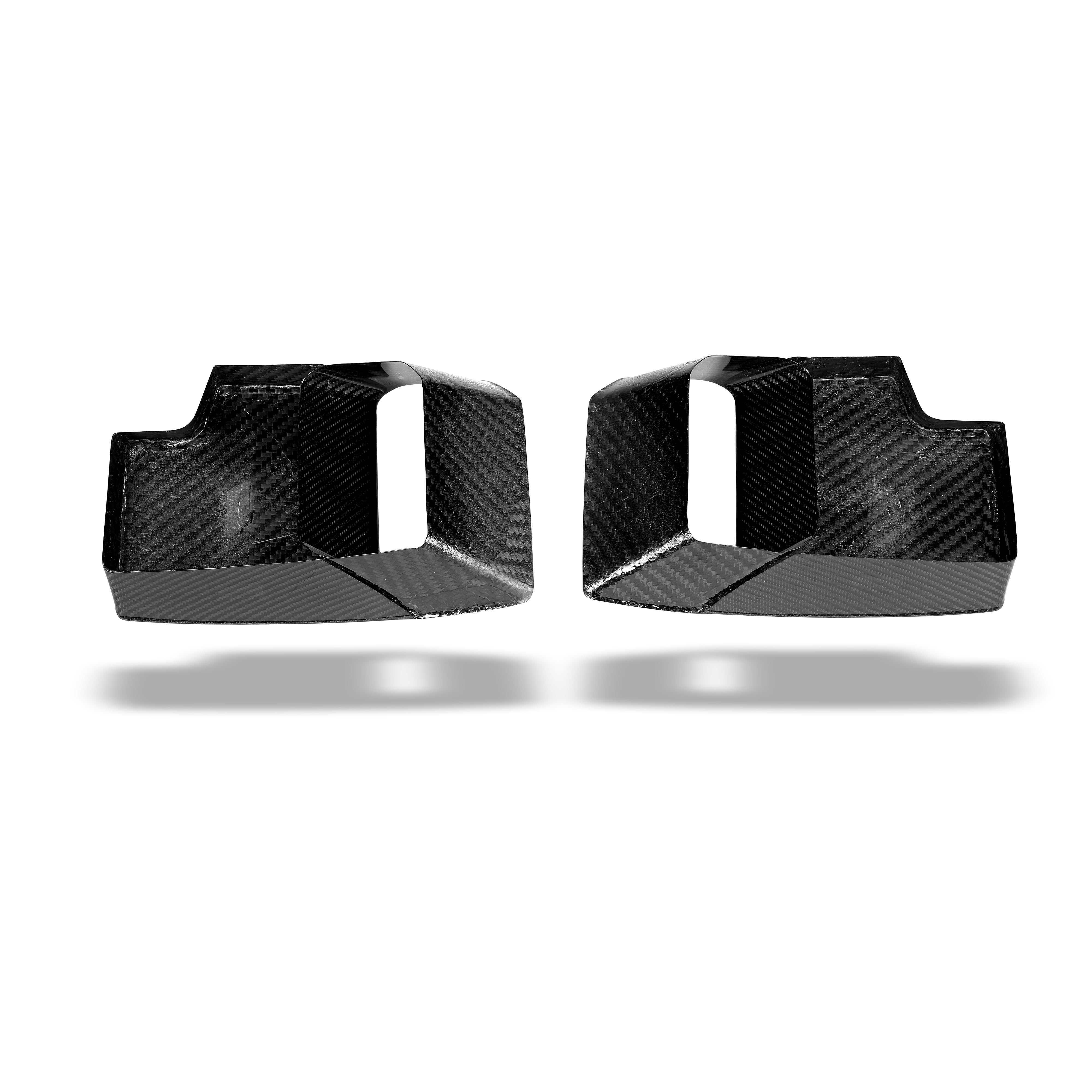 BMW M2 G87 Carbon Fiber Front Bumper Block-Off Plates