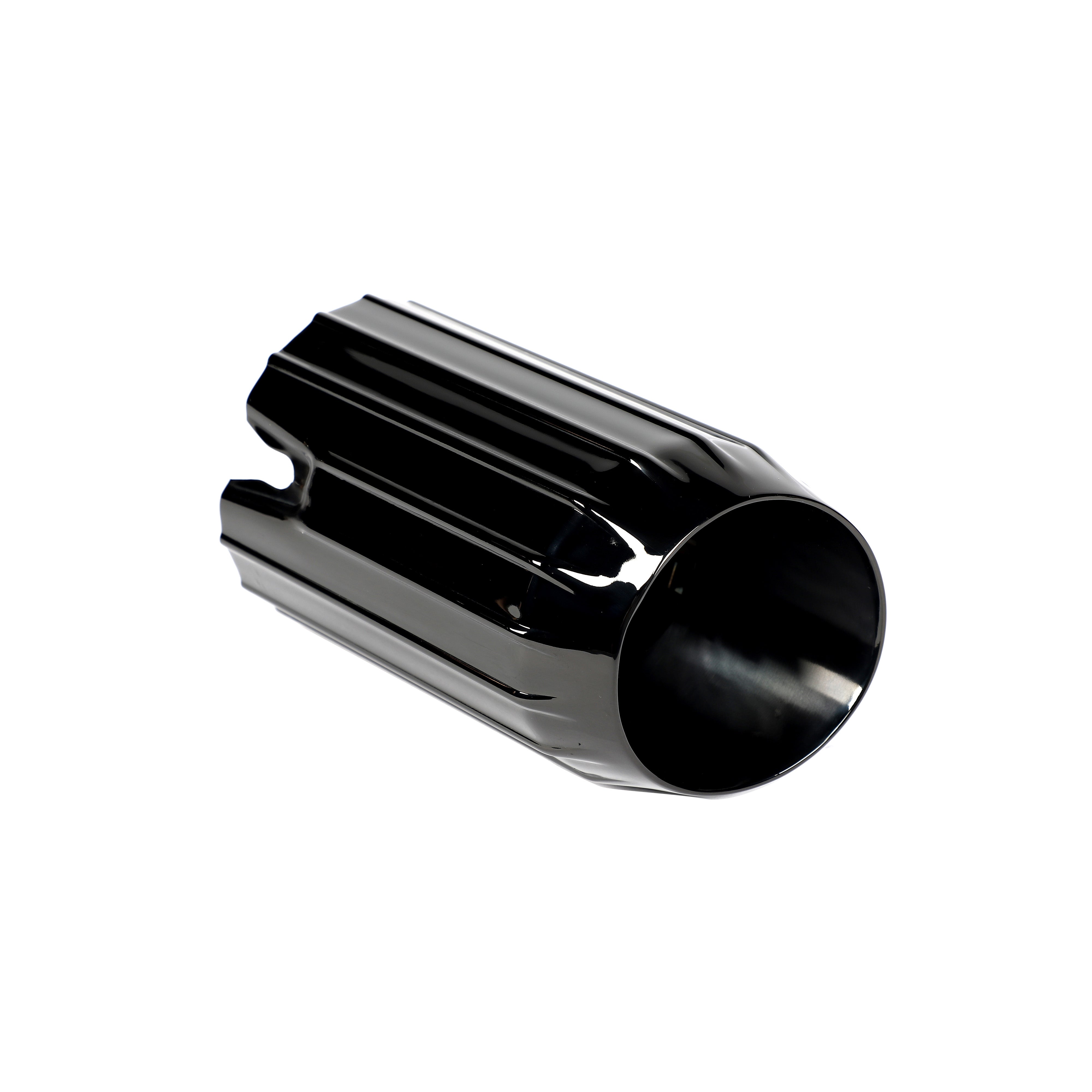 Black Stainless Steel Tailpiece Actual Product Image