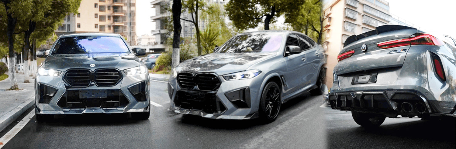 BMW X6M REVOZPORT Carbon Fiber Installation Case Study