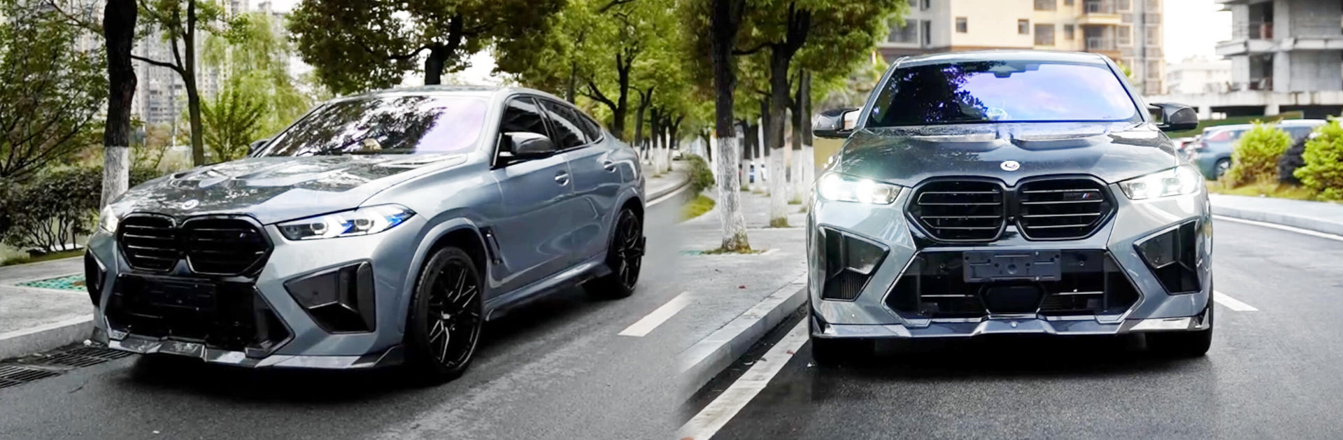 BMW X6M REVOZPORT Carbon Fiber Installation Case Study