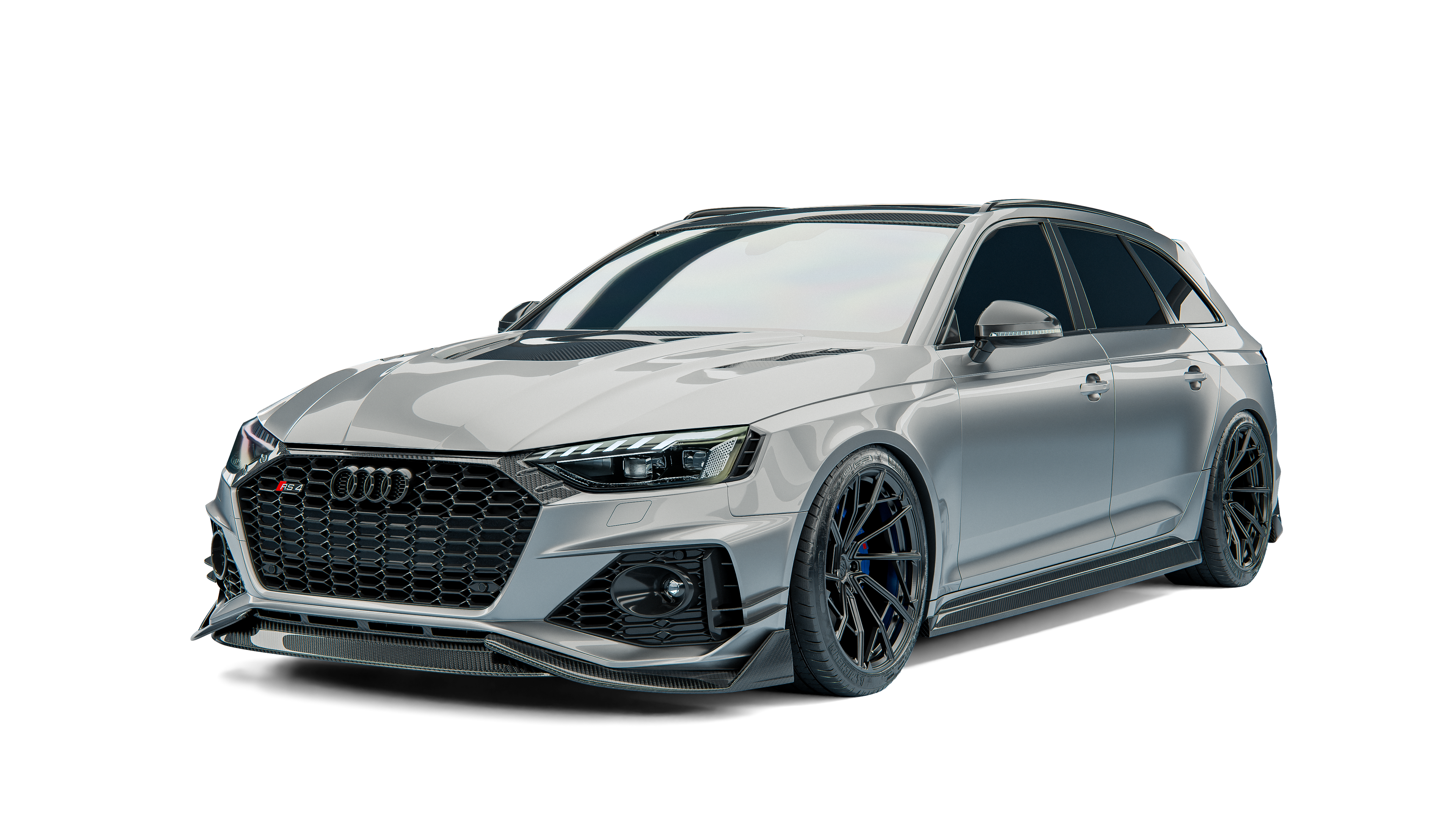 Audi RS4 B9.5 Avant Street Program front three-quarter view