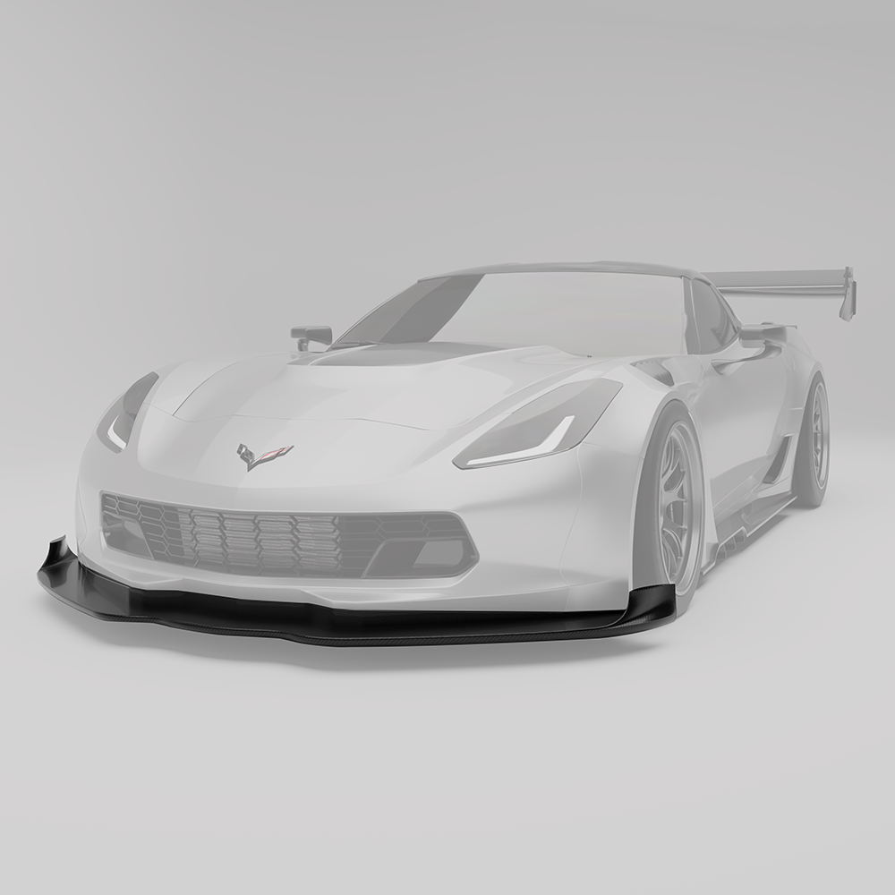 Corvette C7 Carbon Fiber Splitter & Air Dam
