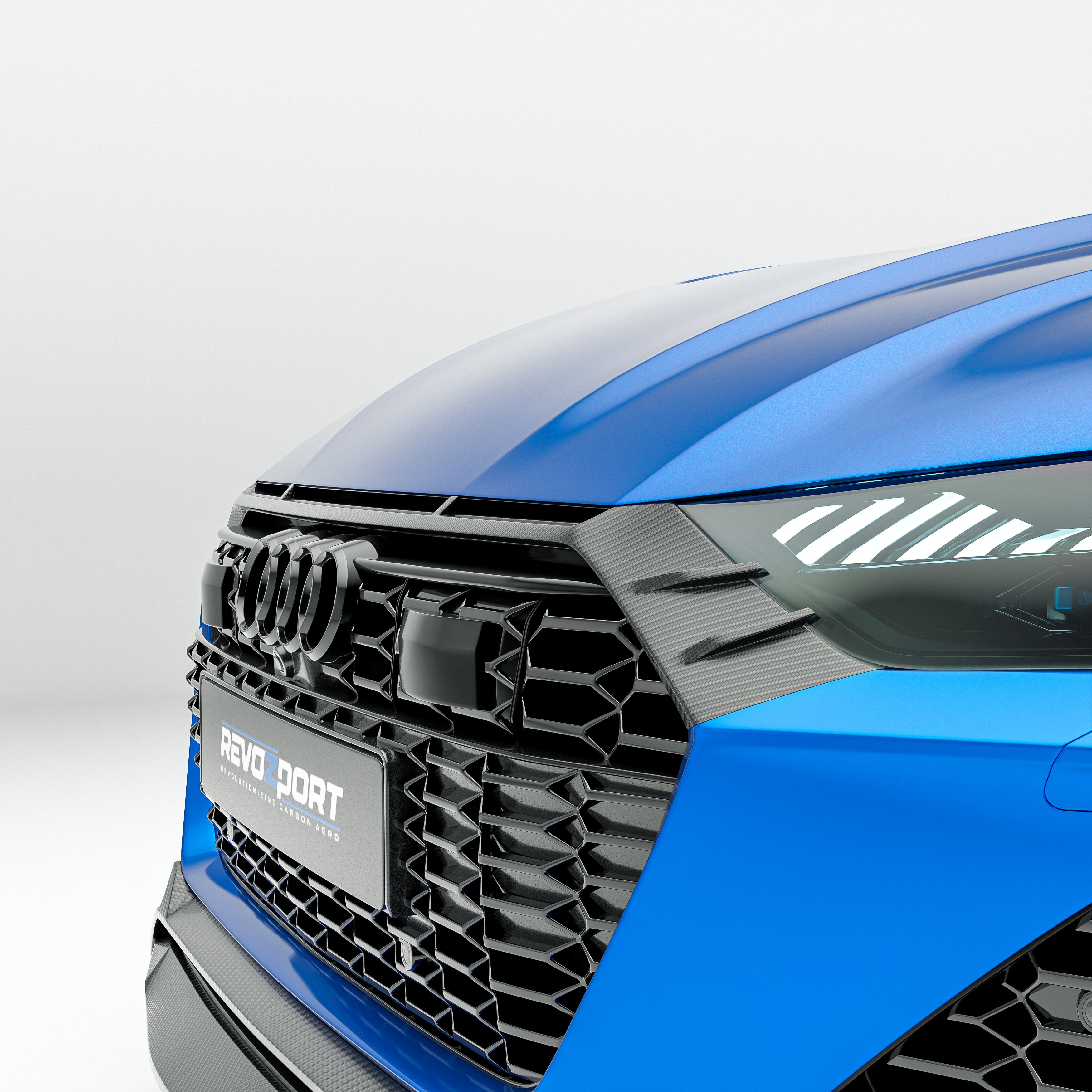 Audi RS6 C8 Carbon Fiber Front Grill