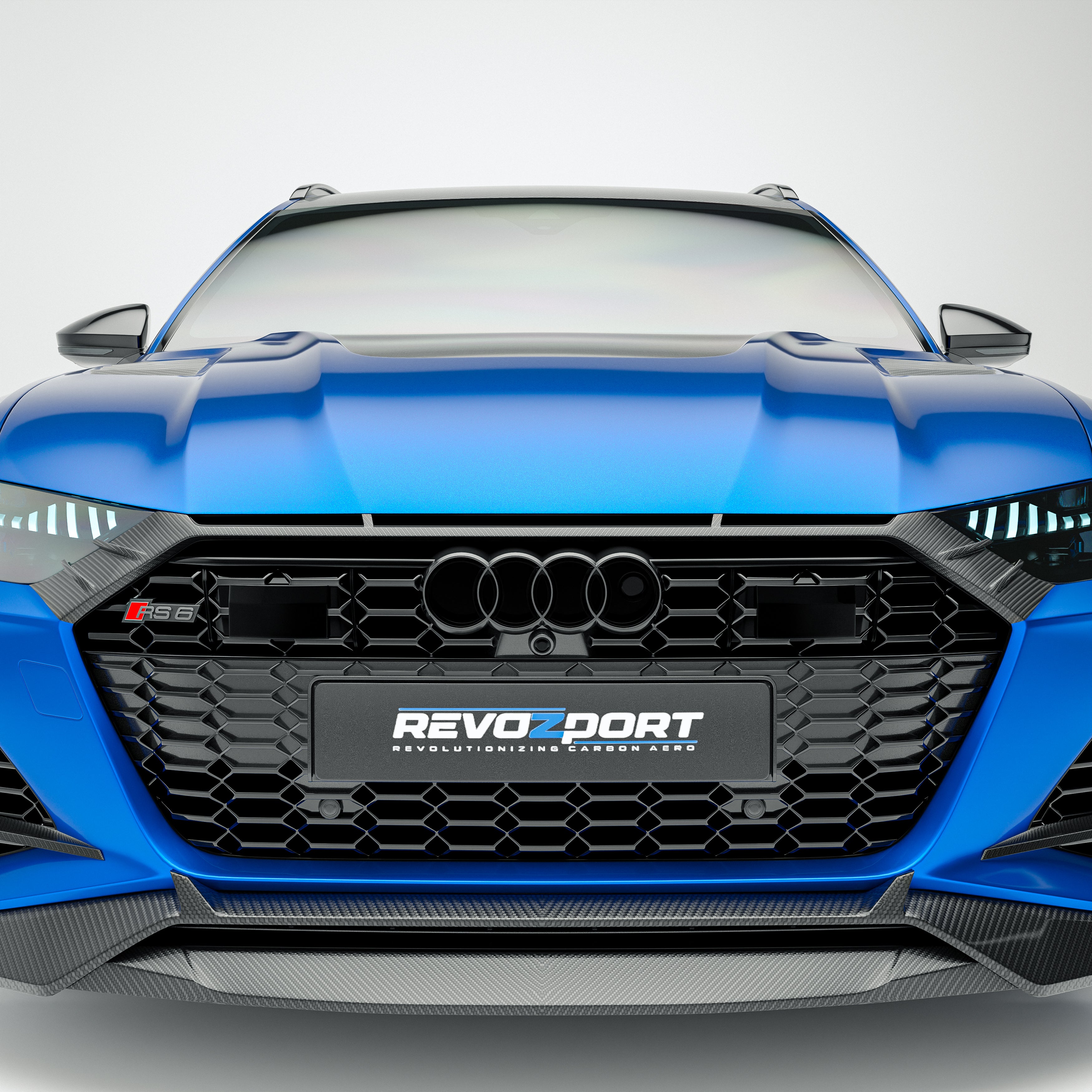 Audi RS6 C8 Carbon Fiber Front Grill