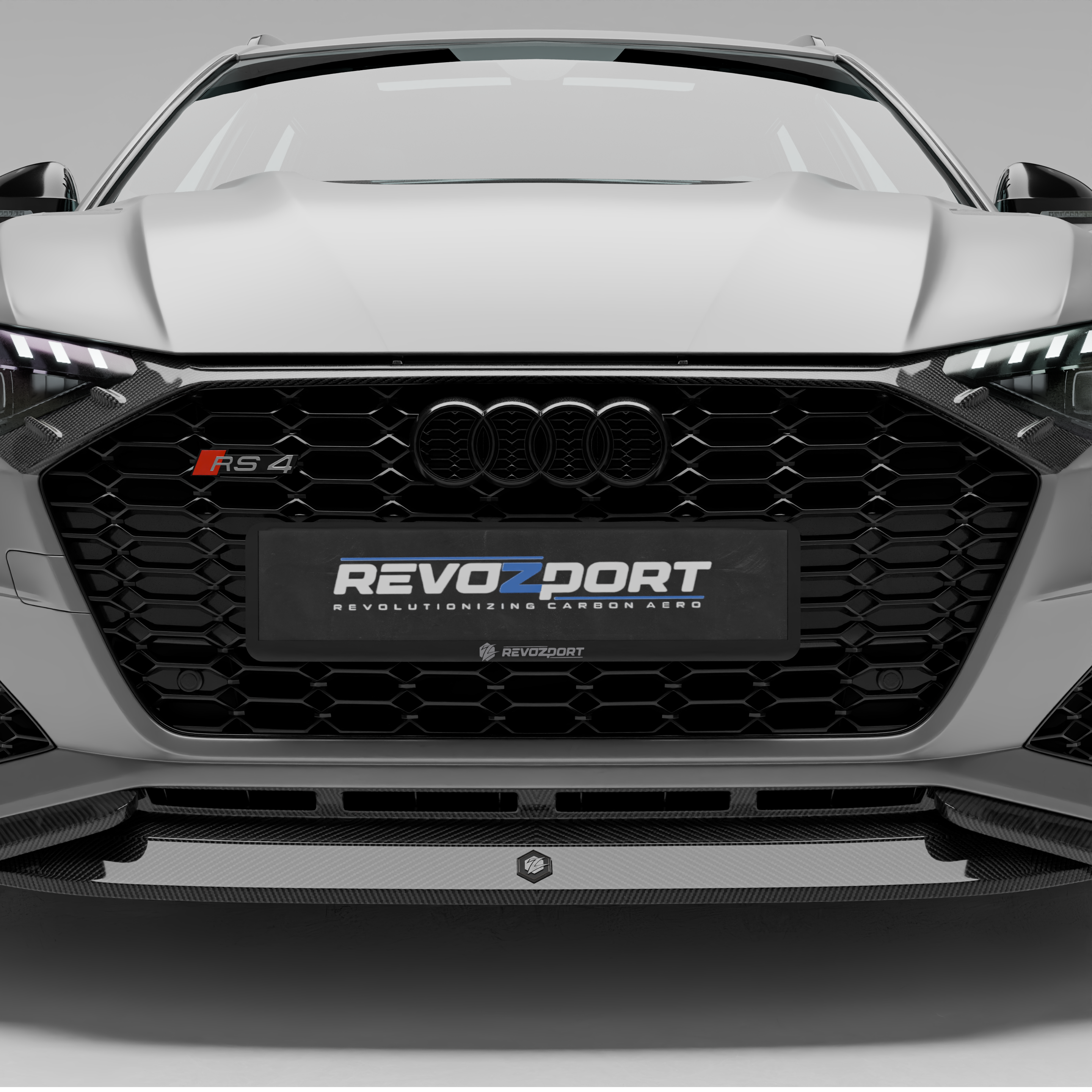 Audi RS4 B9.5 Carbon Fiber Front Grill