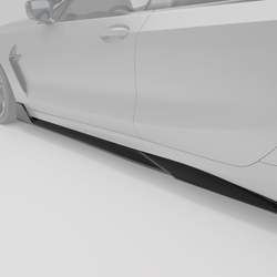 BMW M8 F93 碳纤维侧裙