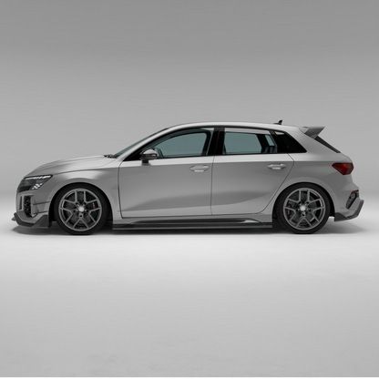 Audi RS3 8Y Sportback Carbon Fiber Side Skirts
