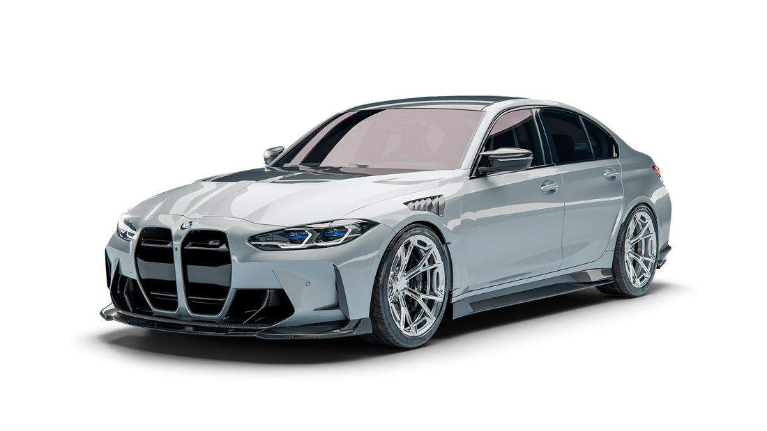 BMW M3 G80 Street Program with RevoZport carbon exterior components