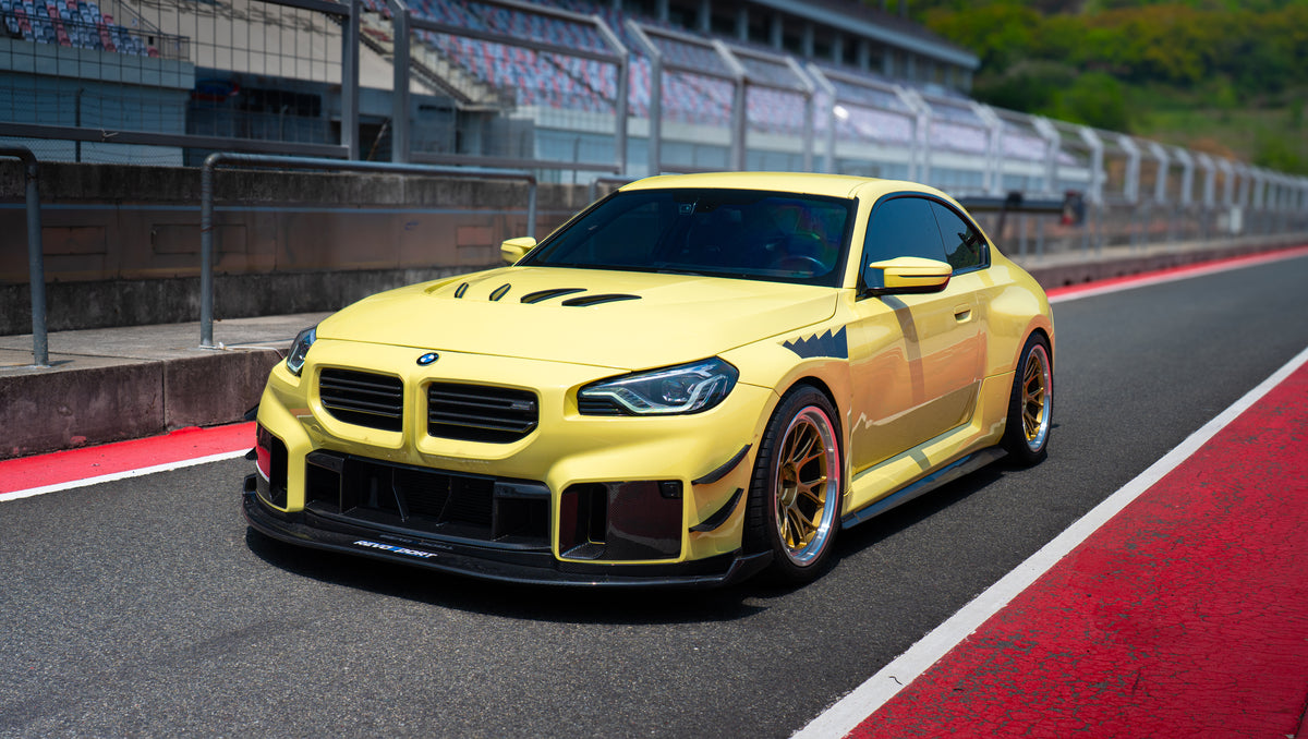 BMW M2 G87 with RevoZport MS7R wheels
