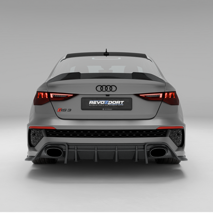Audi RS3 8Y Limousine Carbon Fiber Rear Diffuser