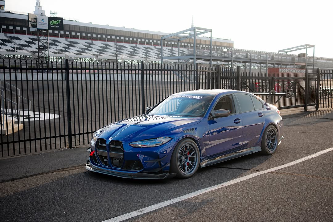 BMW M3 G80 with RevoZport MS7R wheels
