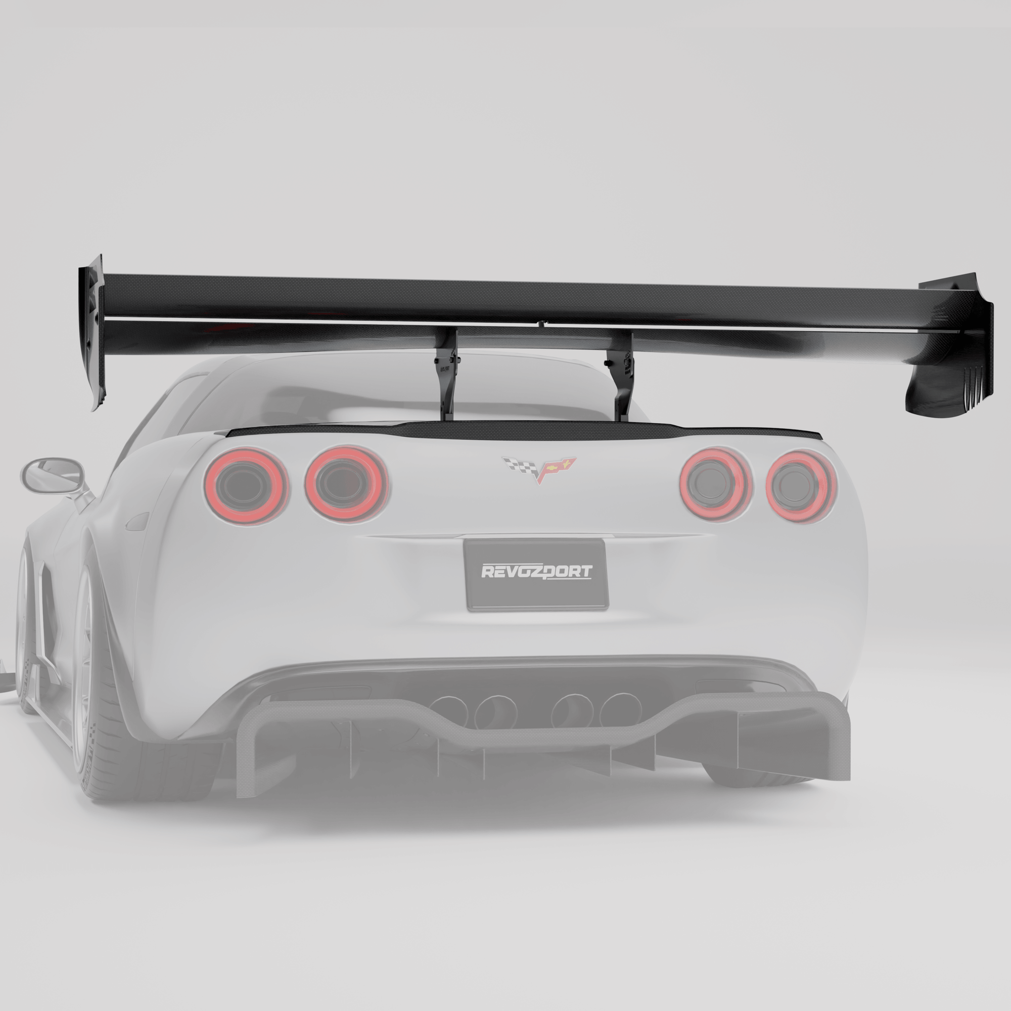 Corvette C6 Carbon Fiber Rear Spoiler