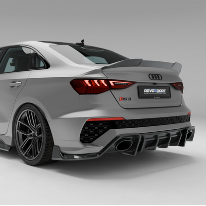 Audi RS3 8Y Limousine Carbon Fiber Rear Diffuser