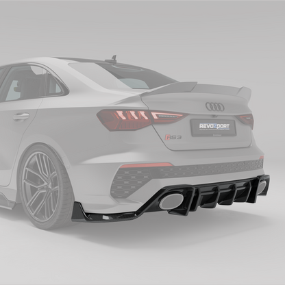 Audi RS3 8Y Limousine Carbon Fiber Rear Diffuser