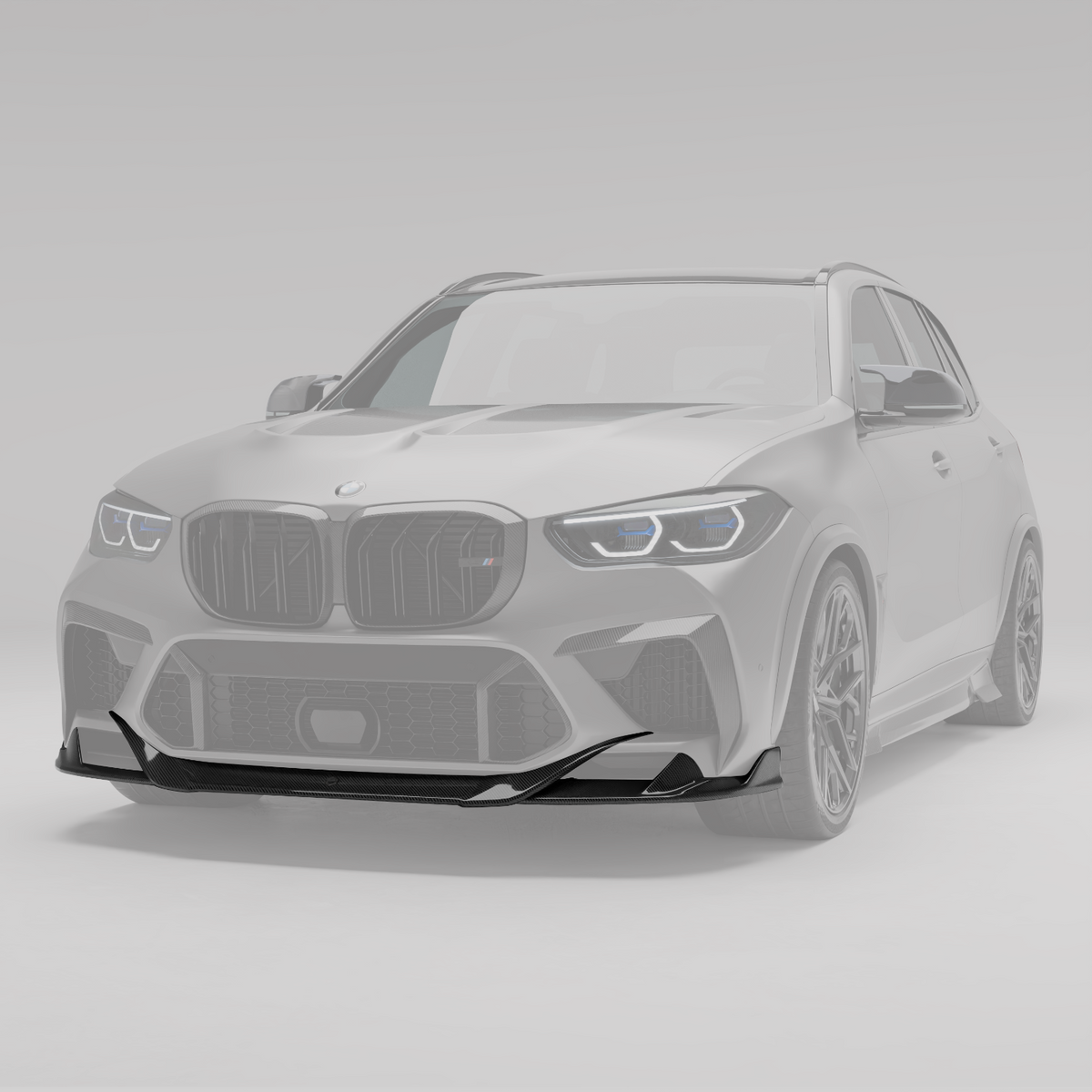 BMW X5M F95 PRE LCI 碳纤维前唇