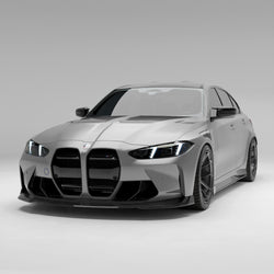 BMW M3 G80 Carbon Fiber Front Bumper Canards