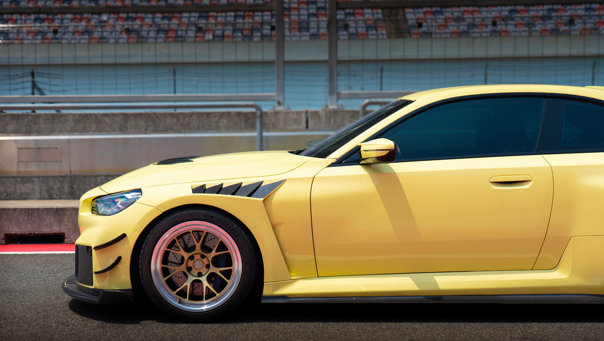 CN HQ BMW M2 G87 — Yellow Race Build