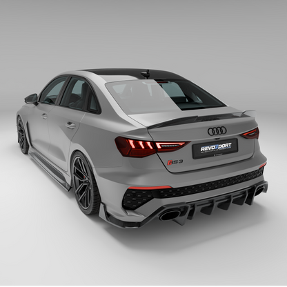 Audi RS3 8Y Limousine Carbon Fiber Rear Diffuser