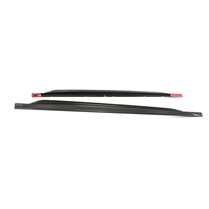 Audi RS3 8Y Limousine Carbon Fiber Side Skirts - Revozport